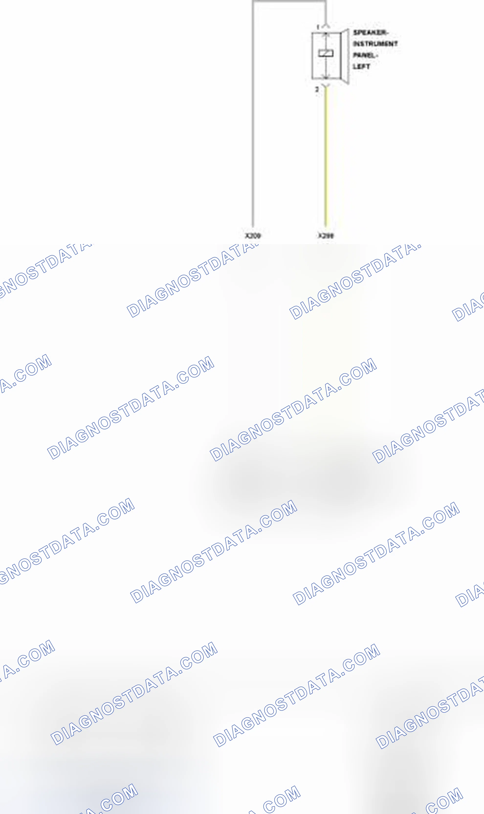 Scheme 52: B1461-CHANNEL 1 AUDIO SPEAKER OUTPUT CIRCUIT LOW
