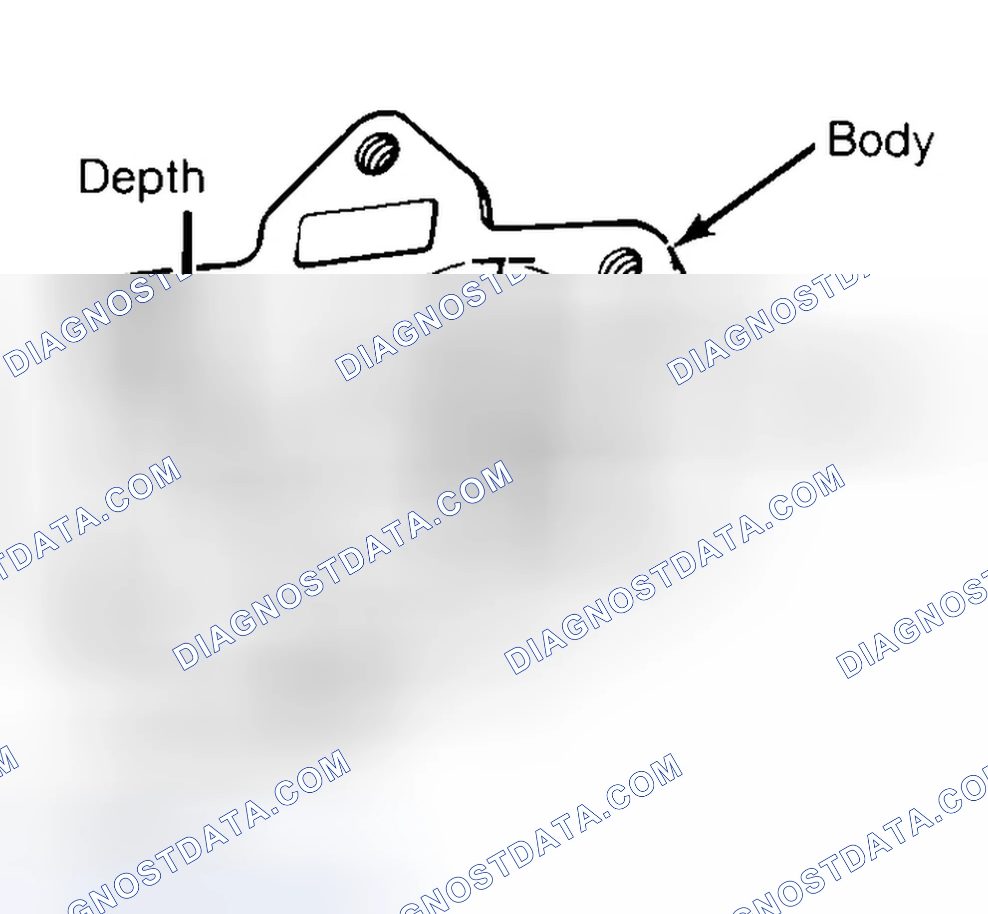 Scheme 35: Measuring Oil Pump Gear Cavity