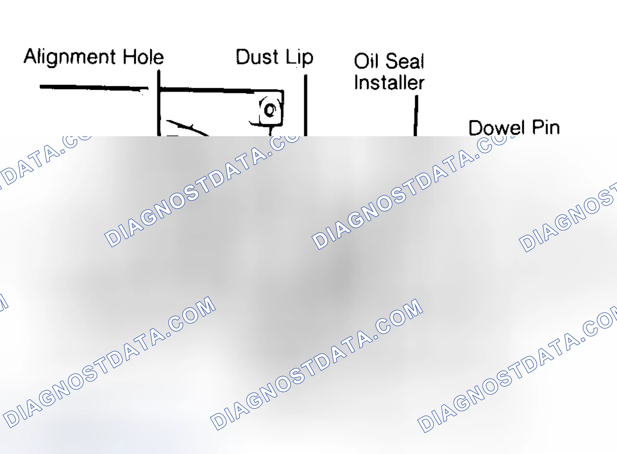 Scheme 10: Installing Typical One-Piece Oil Seal