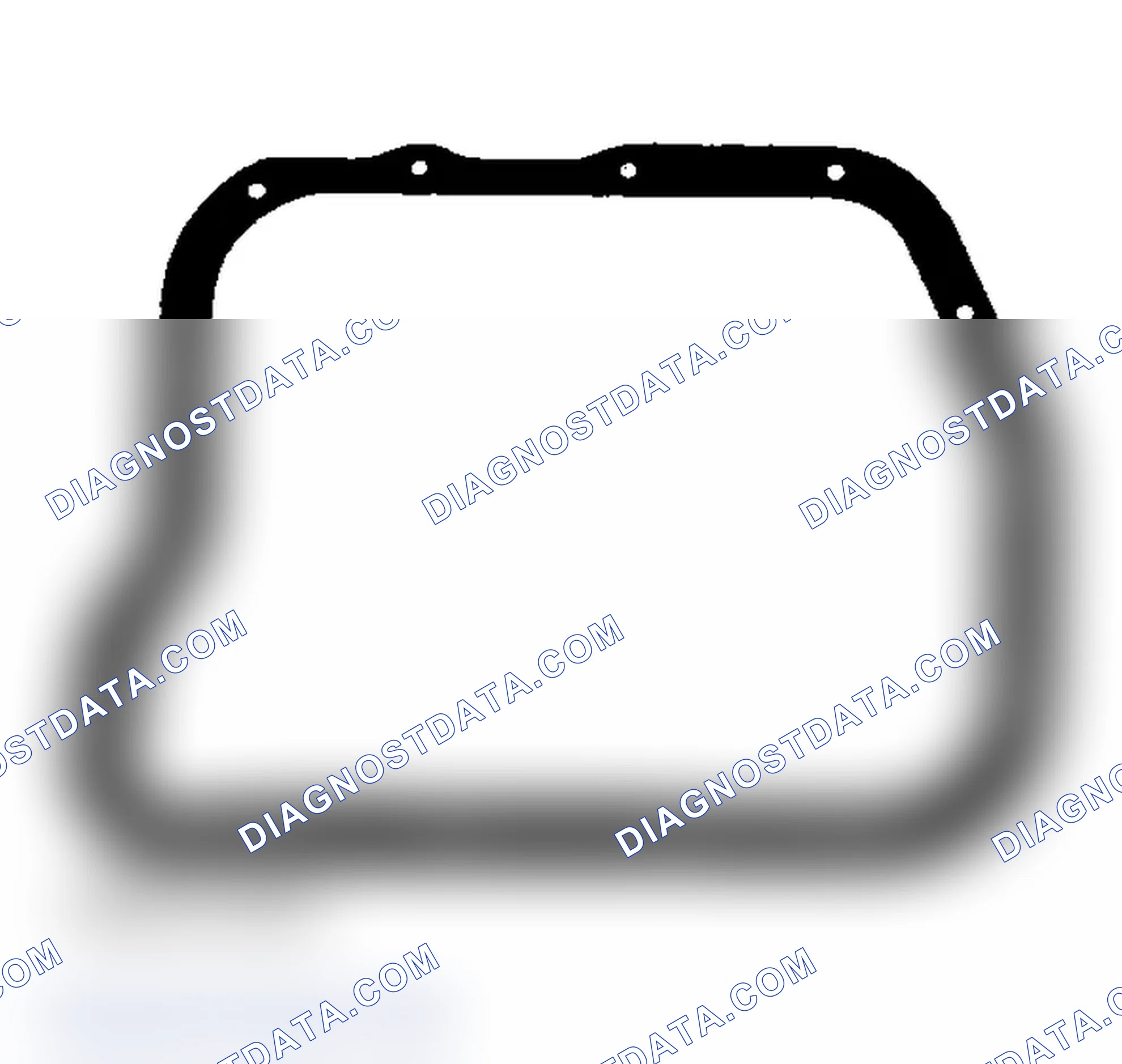 Scheme 2: Identifying Oil Pan Gasket (36RH, 46RE & 47RE)