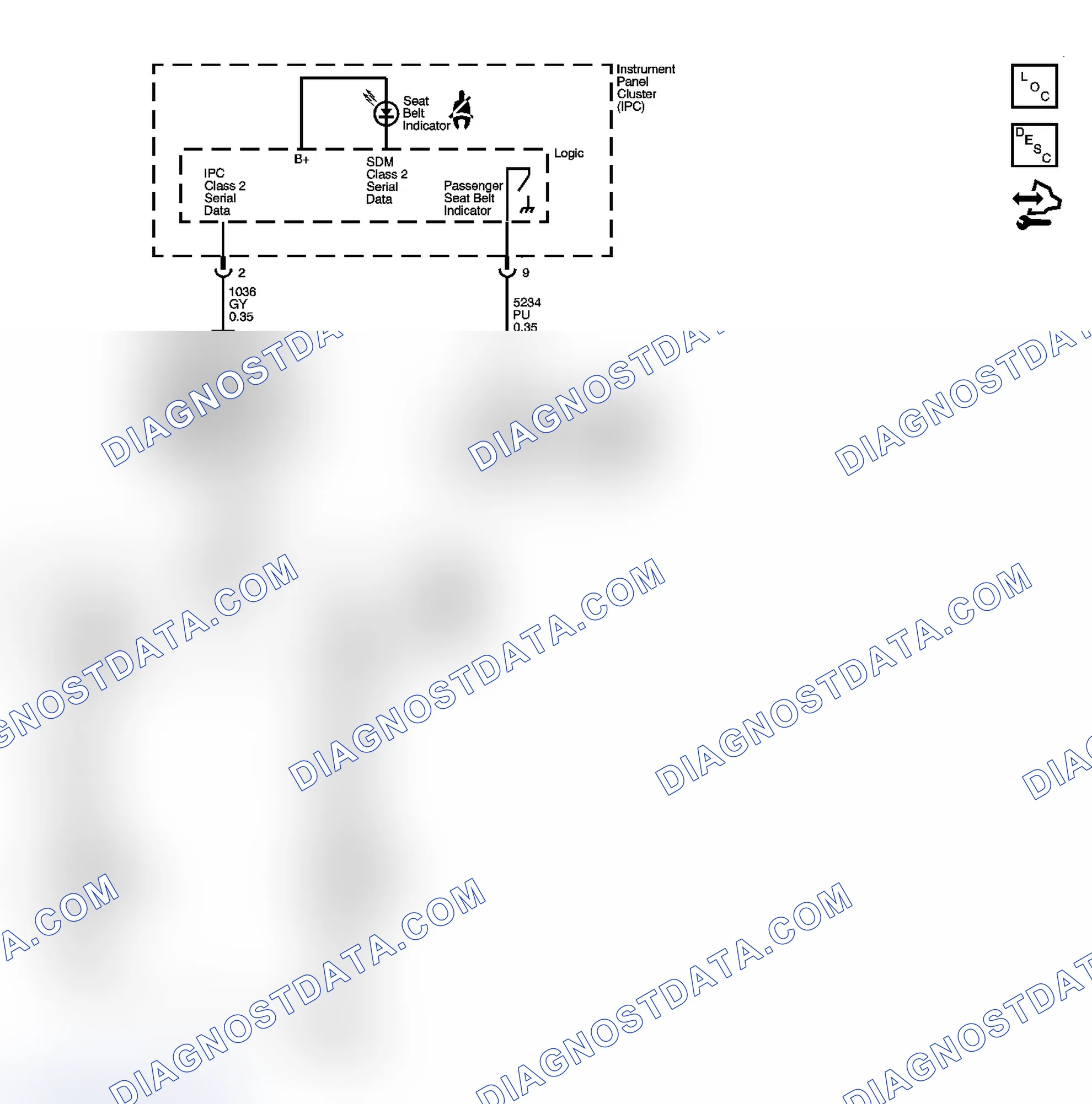 Scheme 1: Seat Belt Schematics