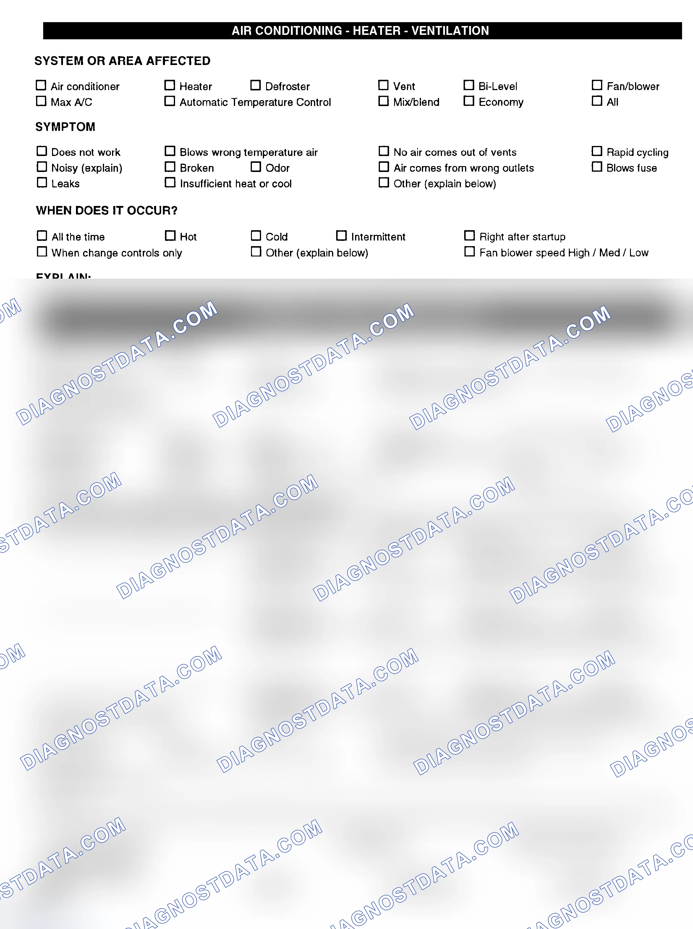 Scheme 4: Symptom Check List - Page 3