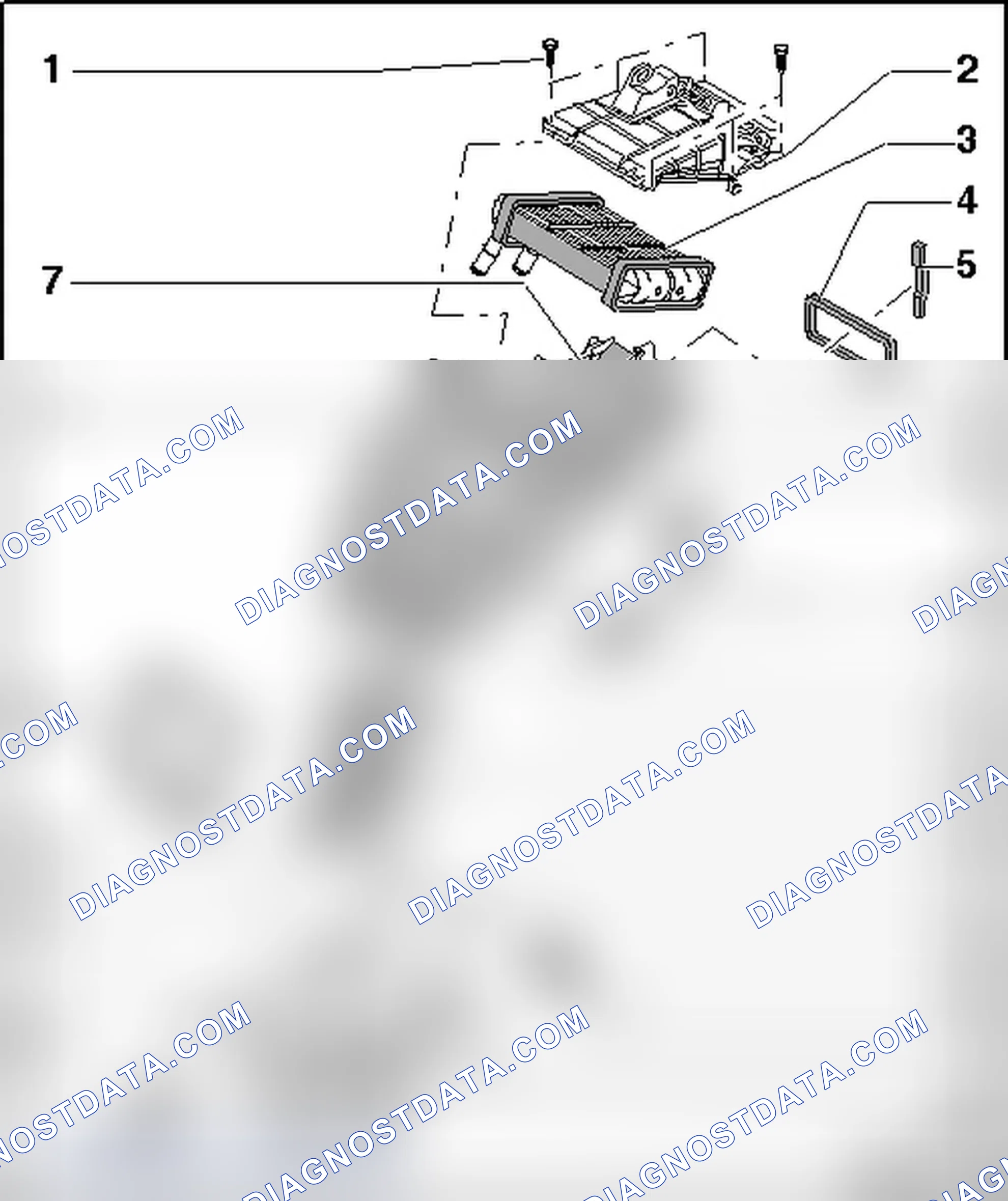 Scheme 164: REAR A/C UNIT