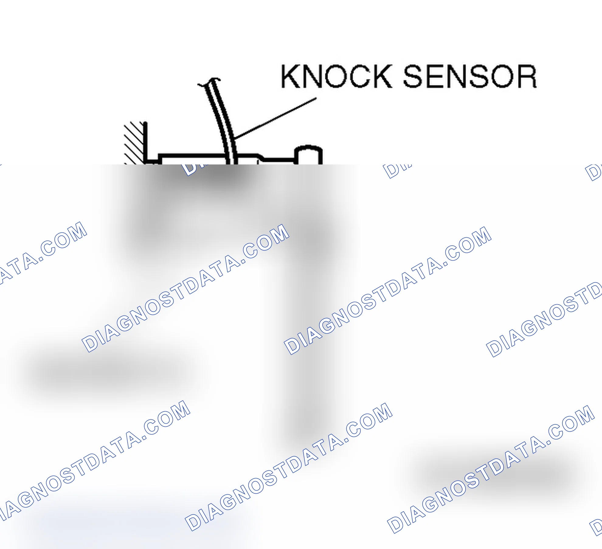 Scheme 43: << A >> KNOCK SENSOR REMOVAL