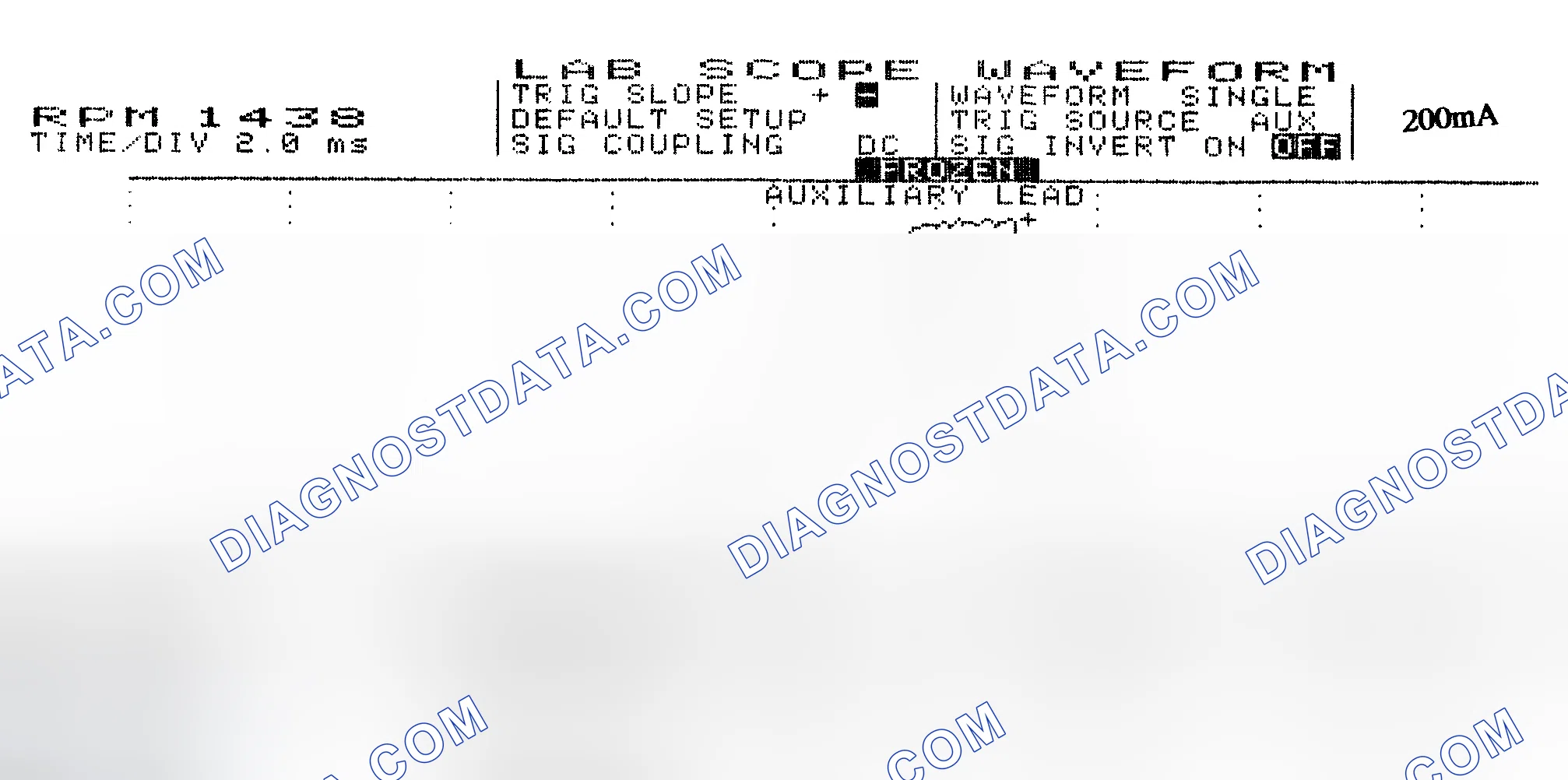 Scheme 15: Single Injector w/Normal Current Flow - Current Pattern