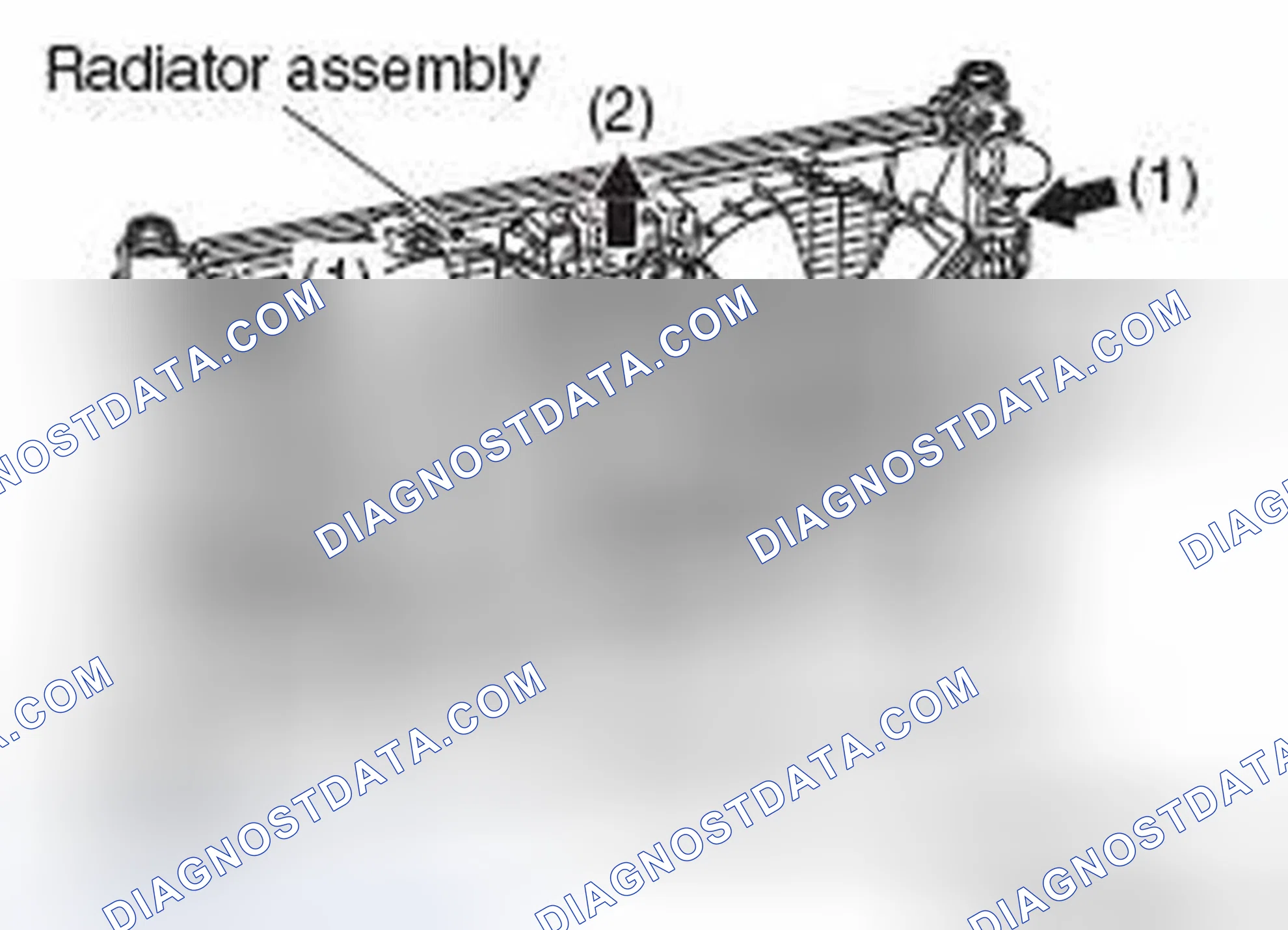 Scheme 21: << B >> FAN, FAN MOTOR AND COOLING FAN SHROUD ASSEMBLY REMOVAL