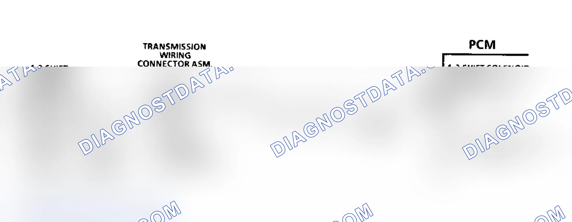 Scheme 313: Code 82 Schematic (Gasoline) Transmission 1-2 Error