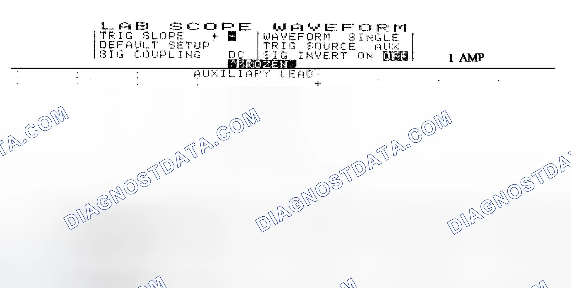 Scheme 20: Single Injector w/Normal Current Flow - Current Pattern