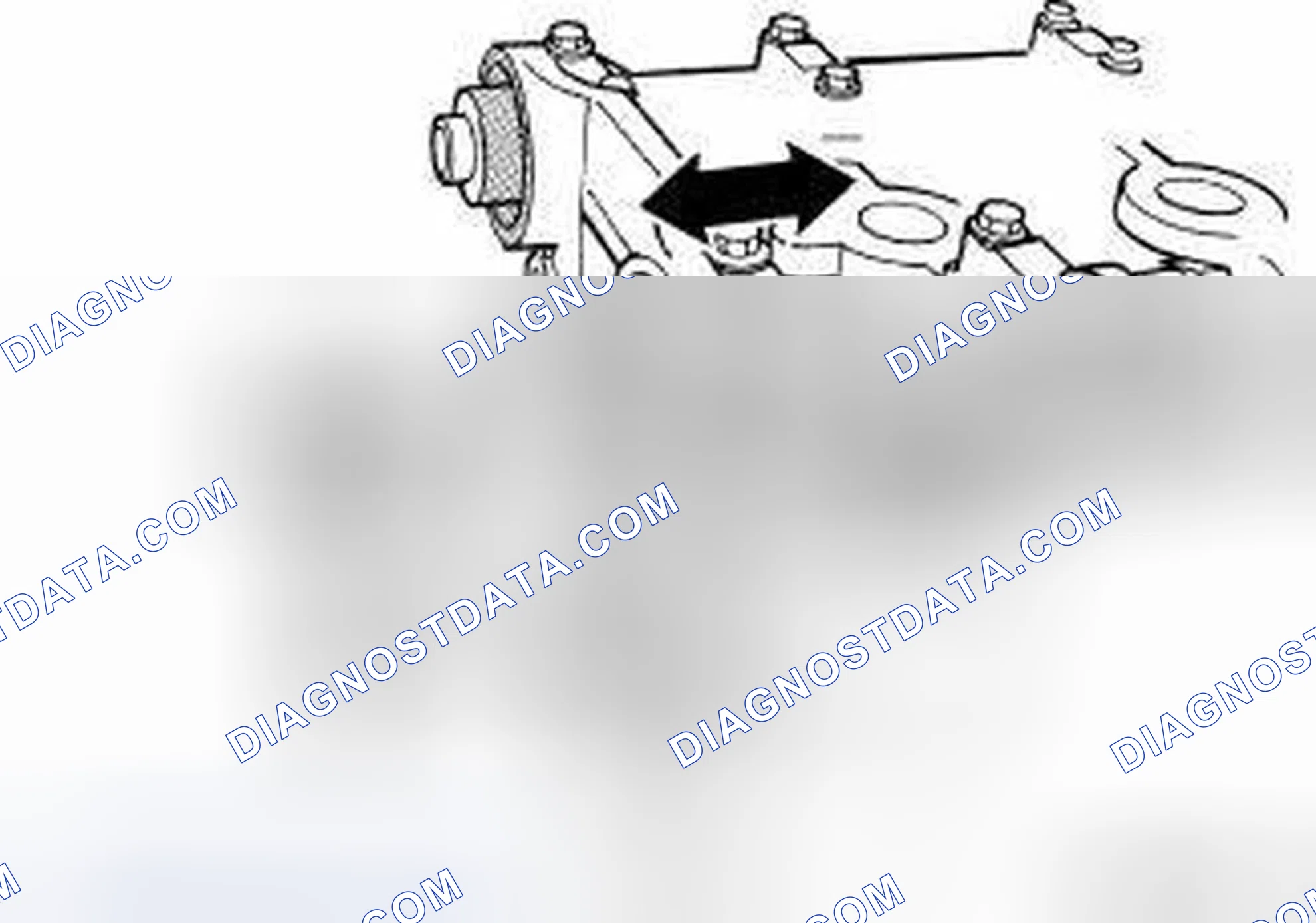 Scheme 594: STANDARD PROCEDURE - MEASURING CAMSHAFT END PLAY