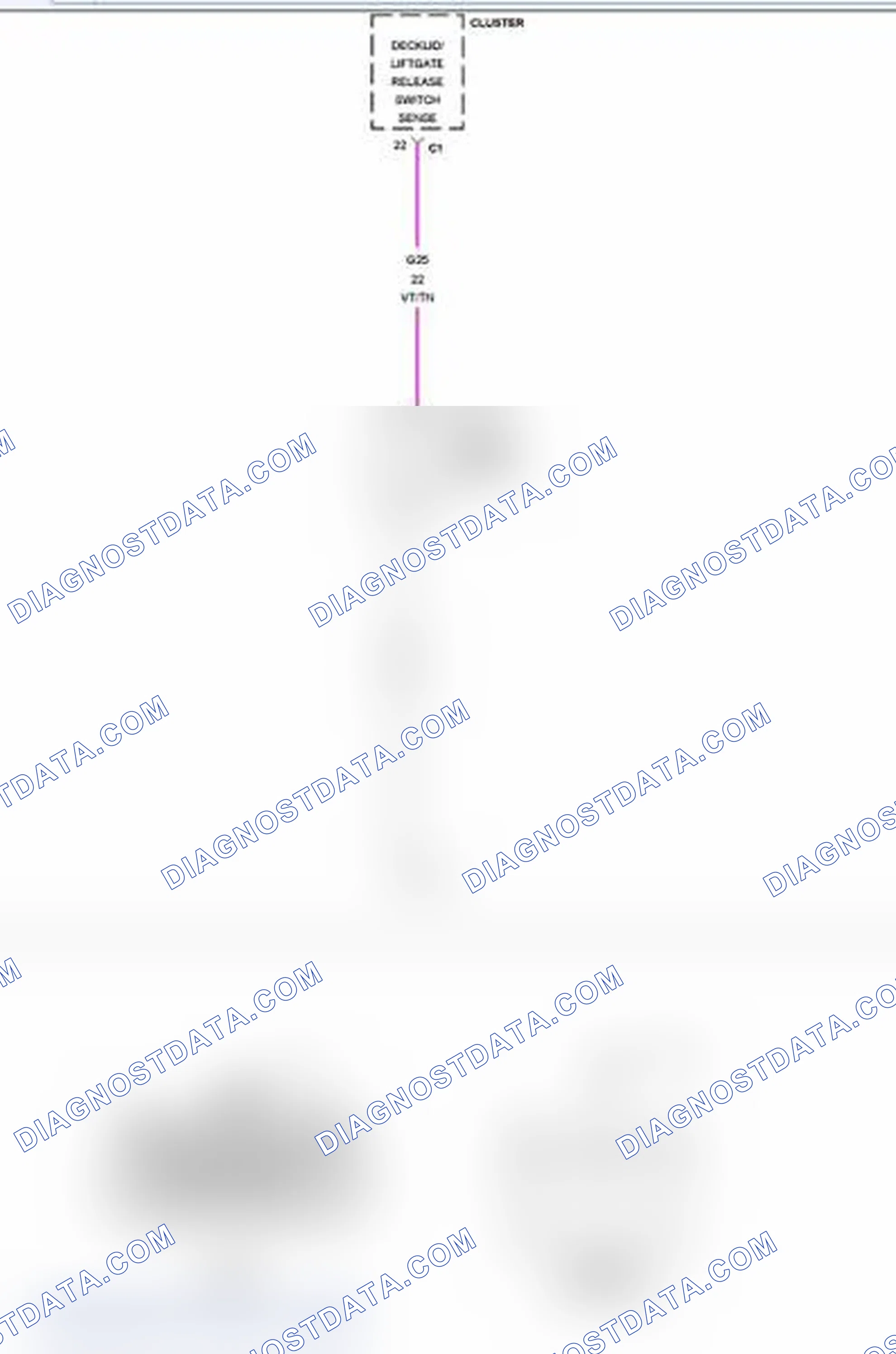 Scheme 149: B1826-TRUNK RELEASE SWITCH INPUT CIRCUIT LOW