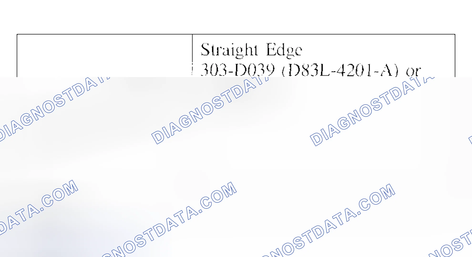 Scheme 82: Exhaust Manifold - Inspection