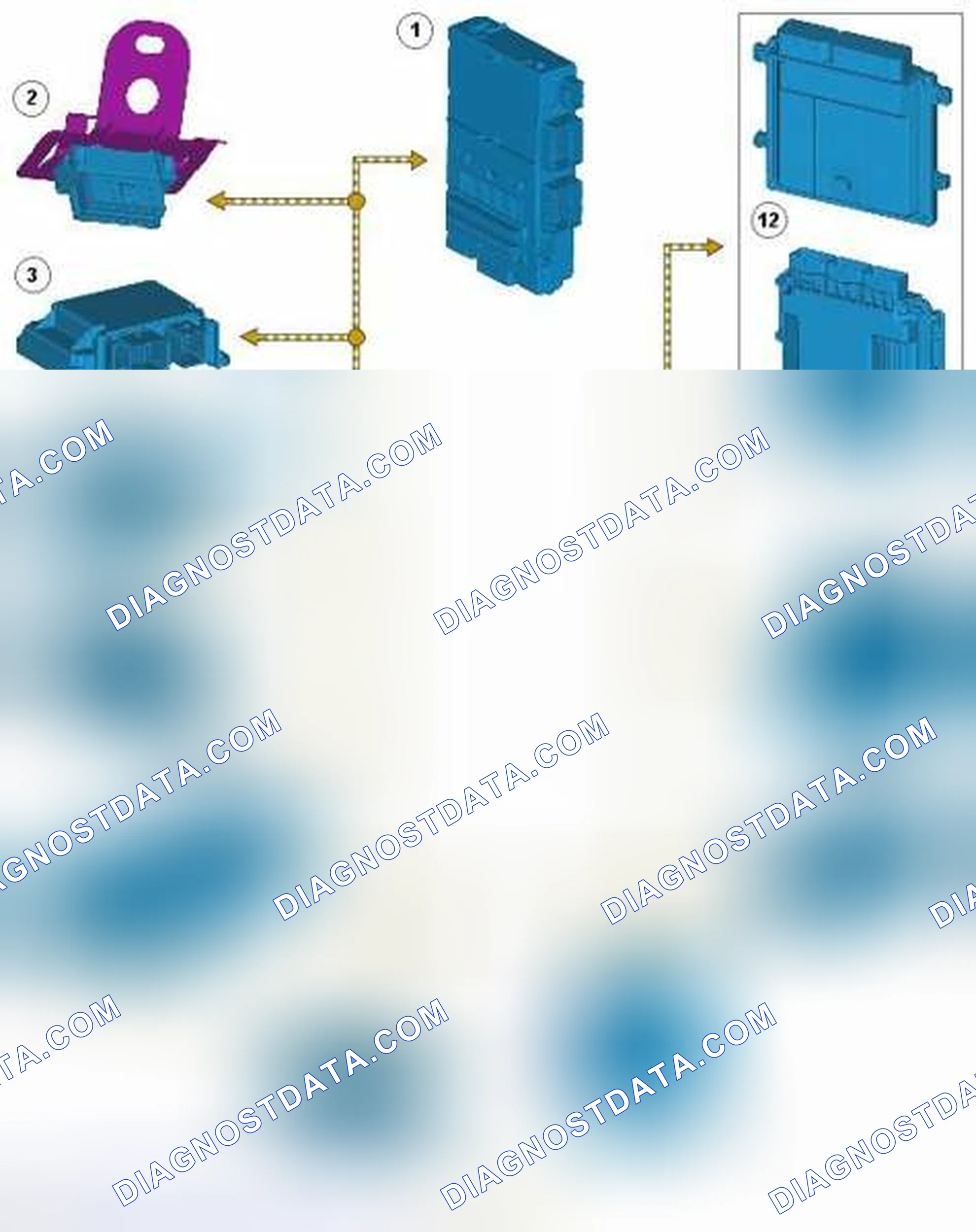 Scheme 4: CONTROL DIAGRAM - HIGH SPEED CAN BUS