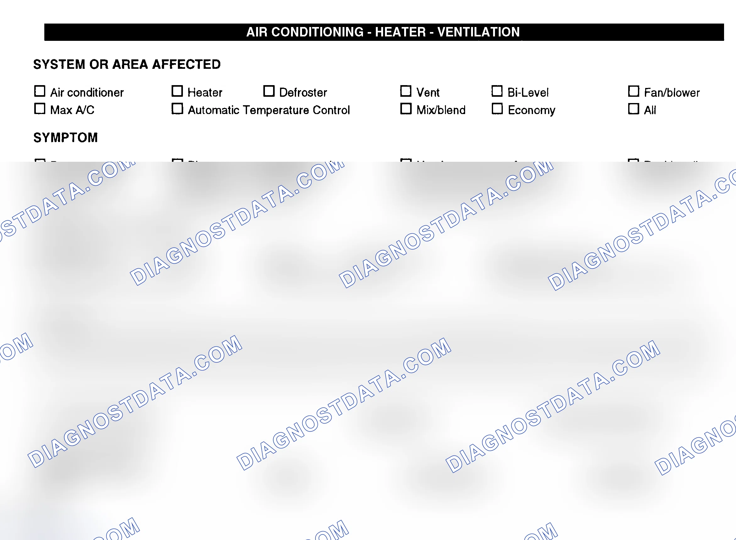 Scheme 8: Air Conditioning, Heater & Ventilation