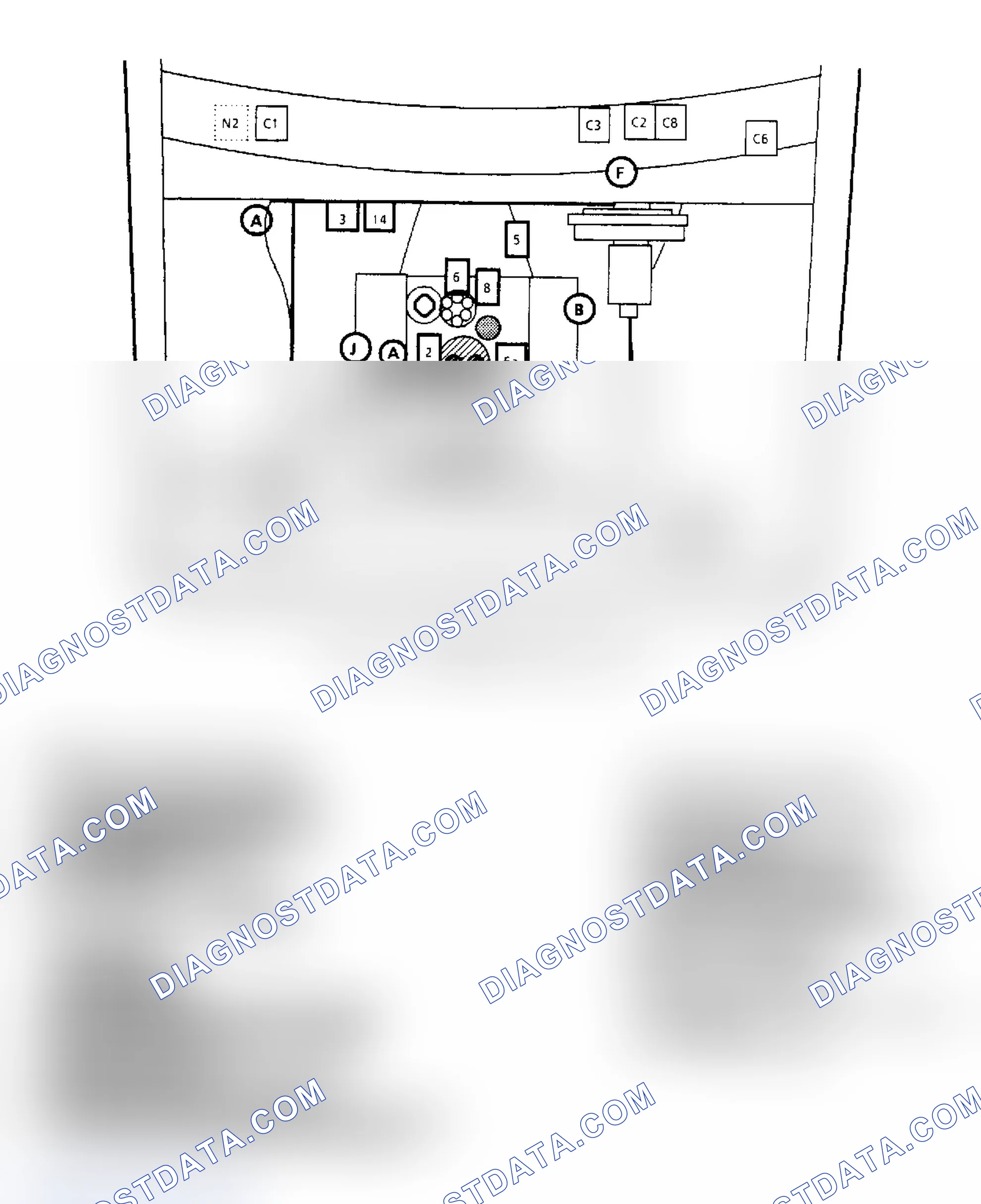 Scheme 57: Component Locations for "C/K" Series 5.0L & 5.7L