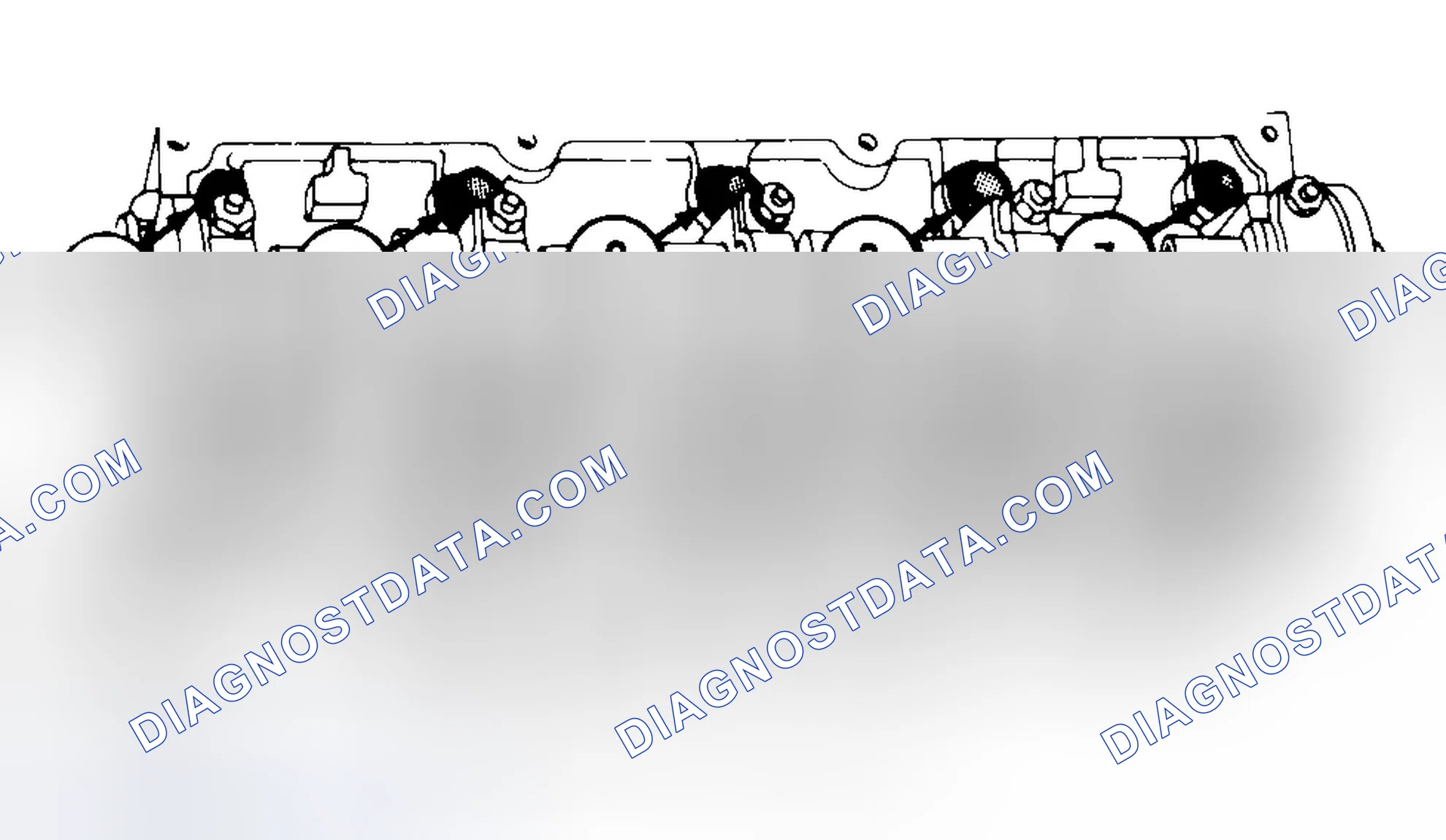 Scheme 7: Typical Cylinder Head Tightening or Loosening Sequence