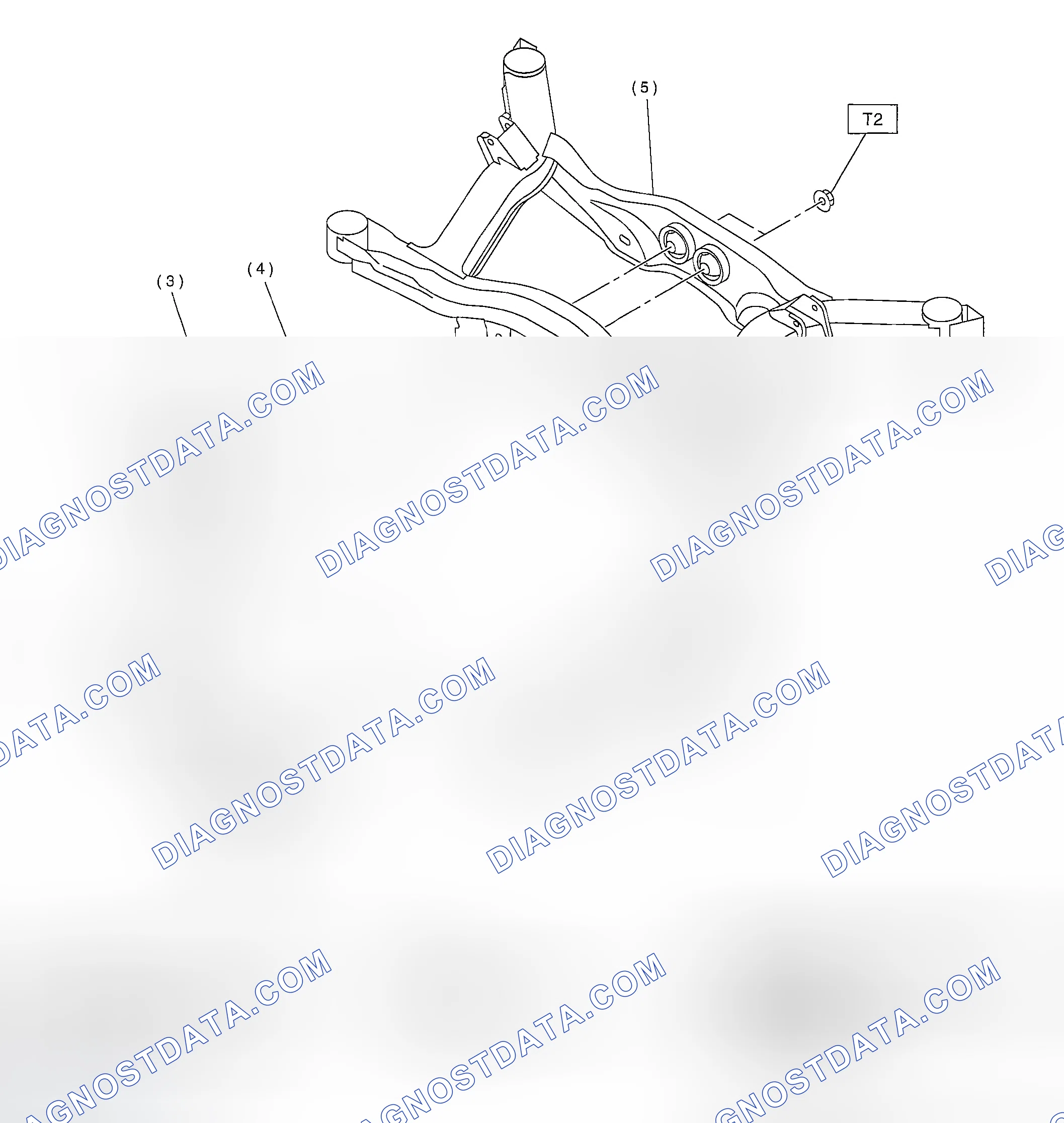 Scheme 139: REAR DIFFERENTIAL MOUNTING SYSTEM