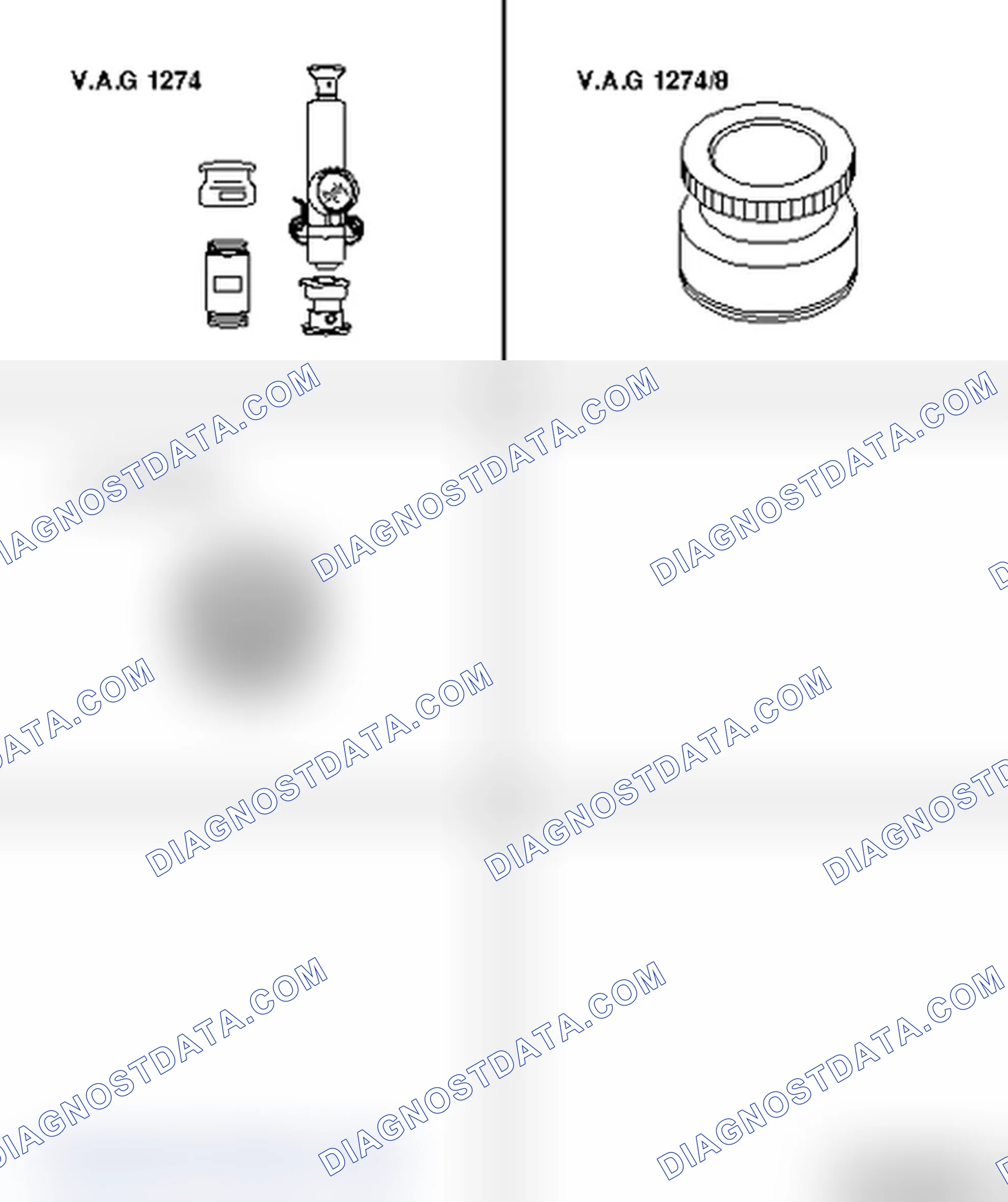 Scheme 298: Cooling system, checking for leaks