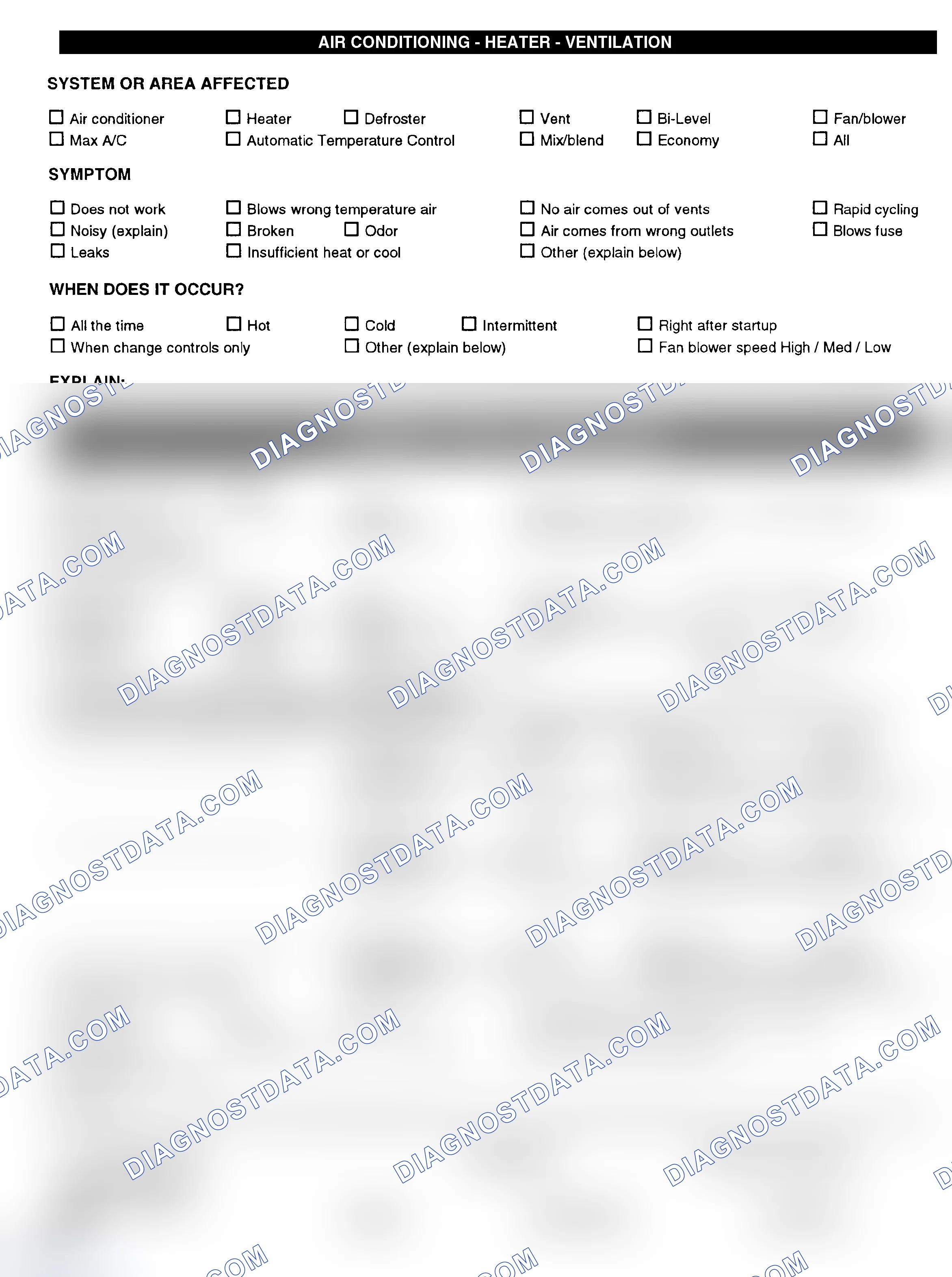 Scheme 4: Symptom Check List - Page 3