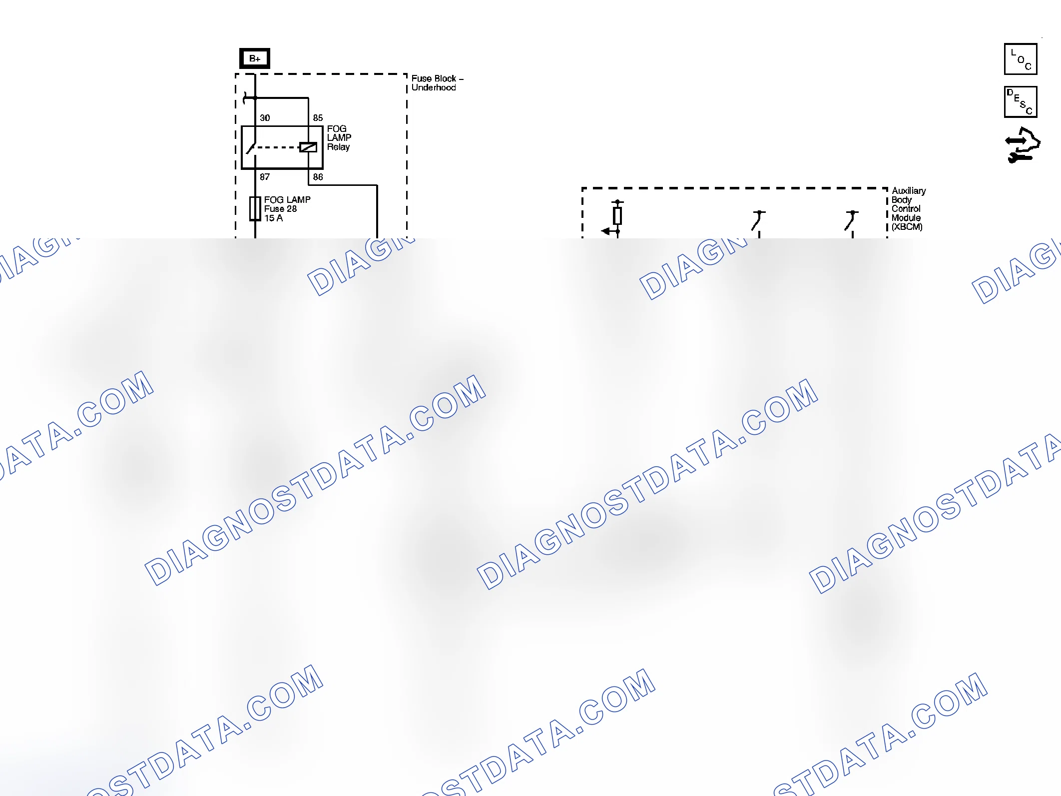 Scheme 6: Fog Lights Schematics
