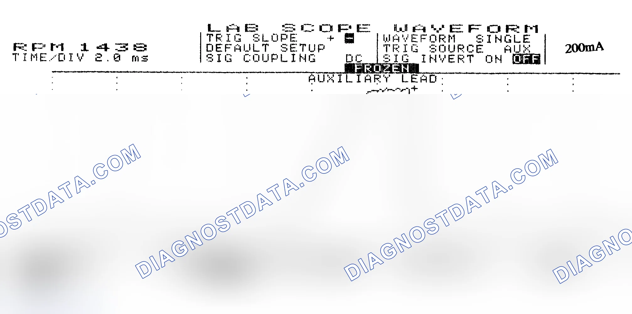 Scheme 15: Single Injector w/Normal Current Flow - Current Pattern