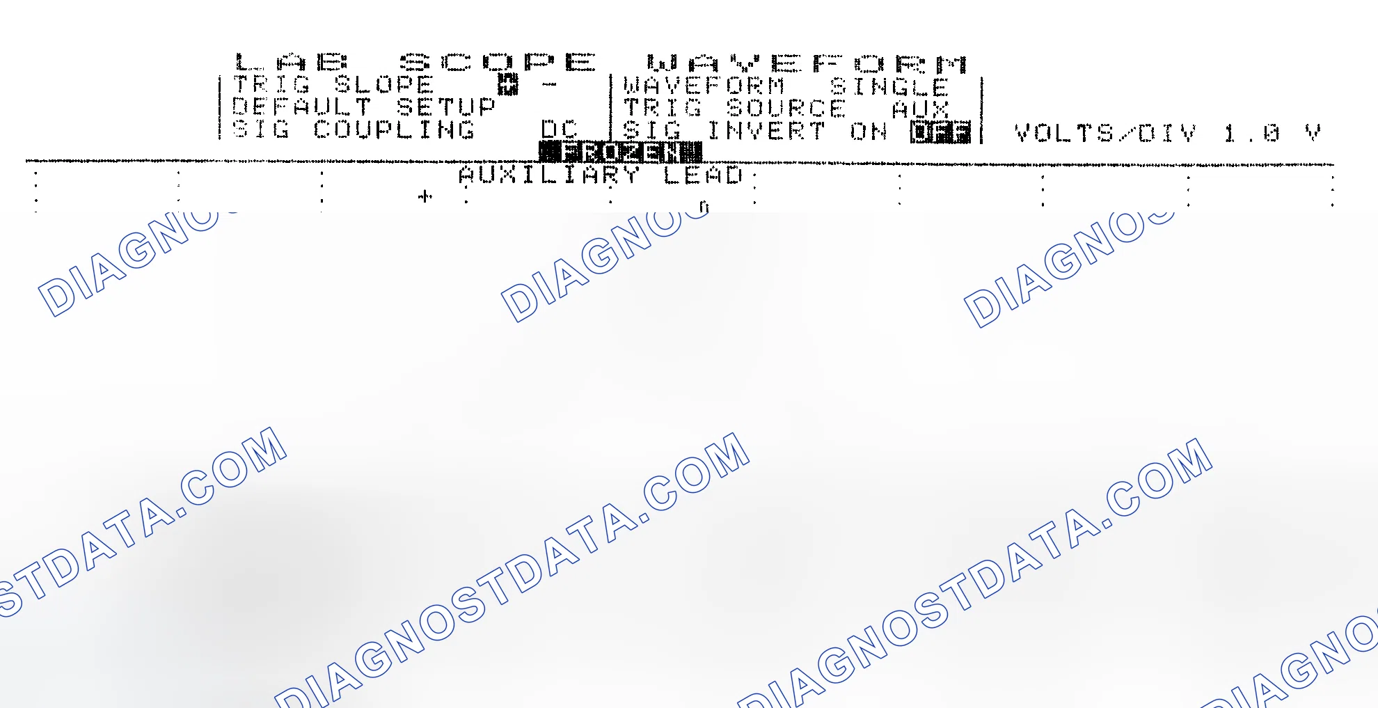 Scheme 19: Single Injector w/Excessive Current Flow - Current Pattern