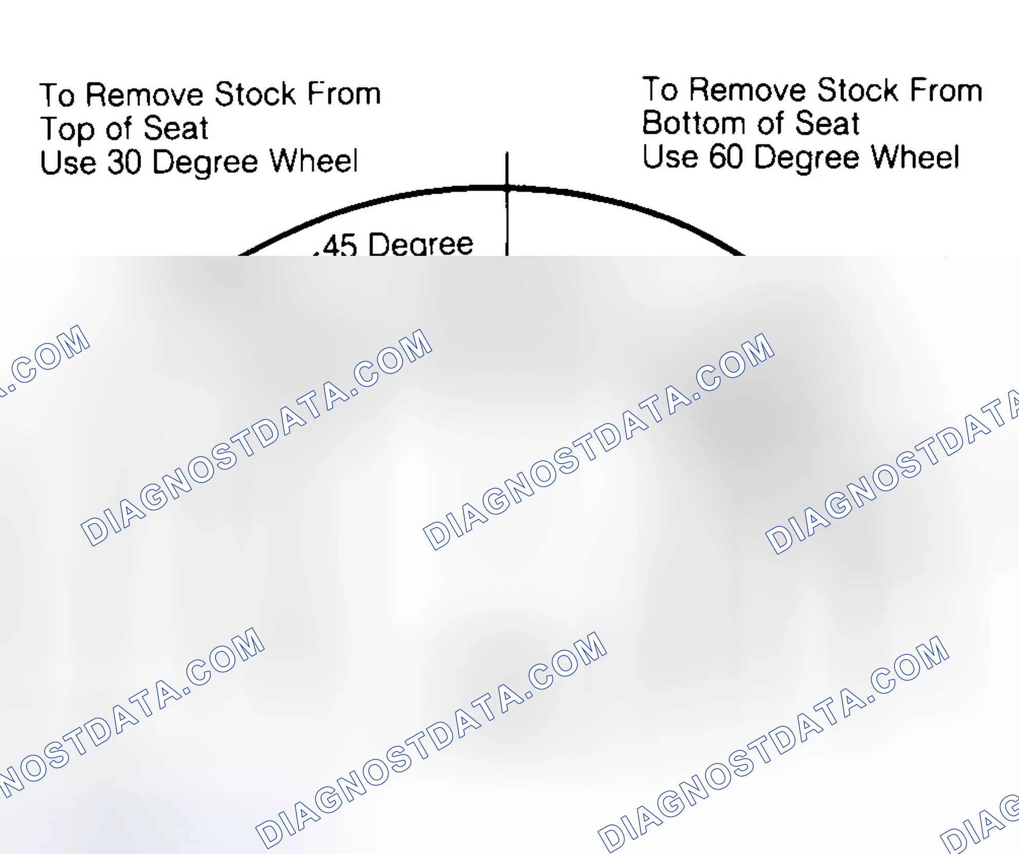Scheme 19: Adjusting Valve Seat Width