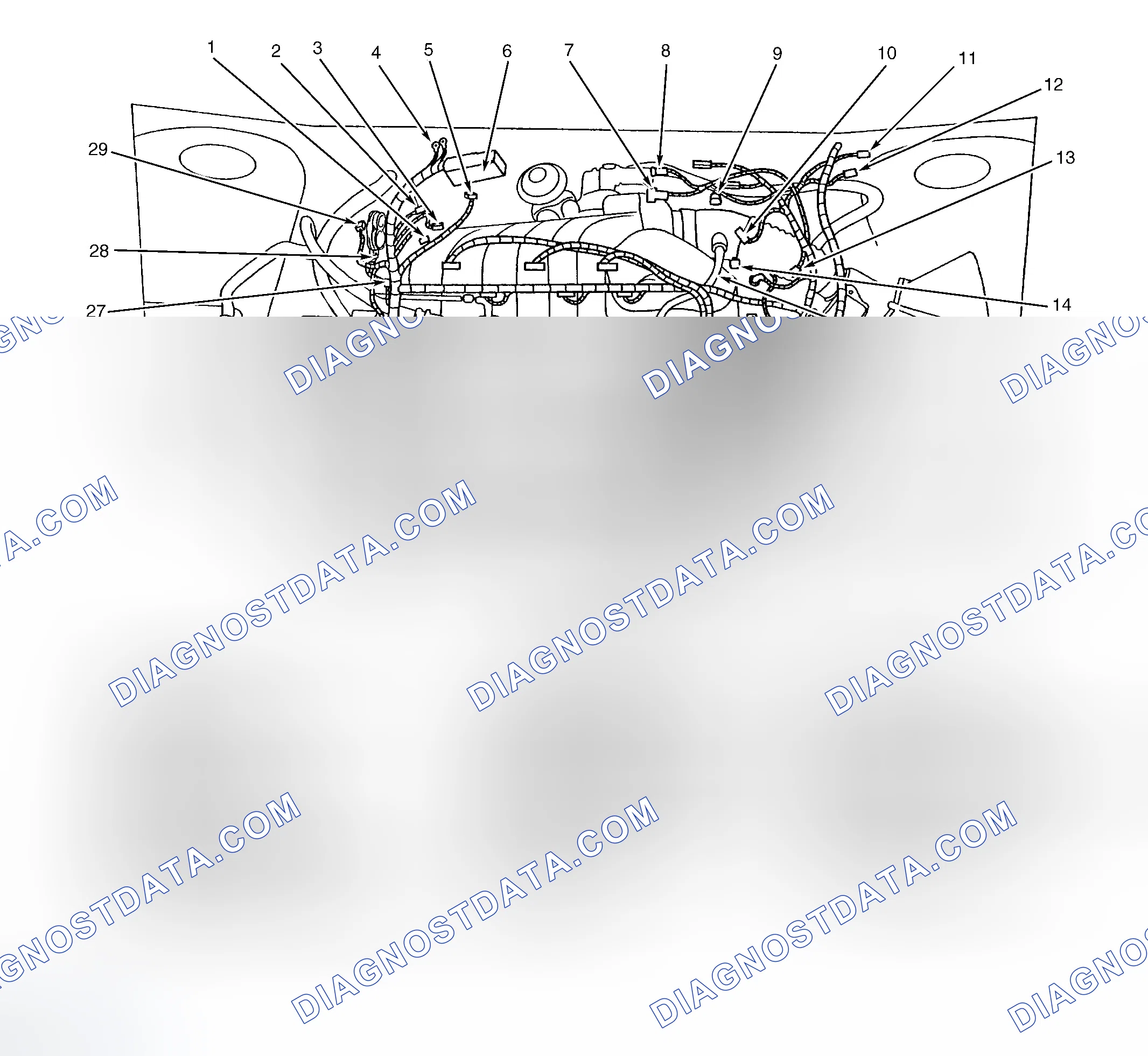 Scheme 2: Engine Compartment (3.0L 2V FFV)