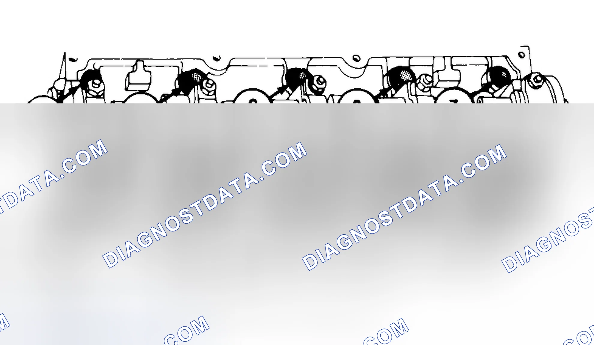 Scheme 7: Typical Cylinder Head Tightening or Loosening Sequence