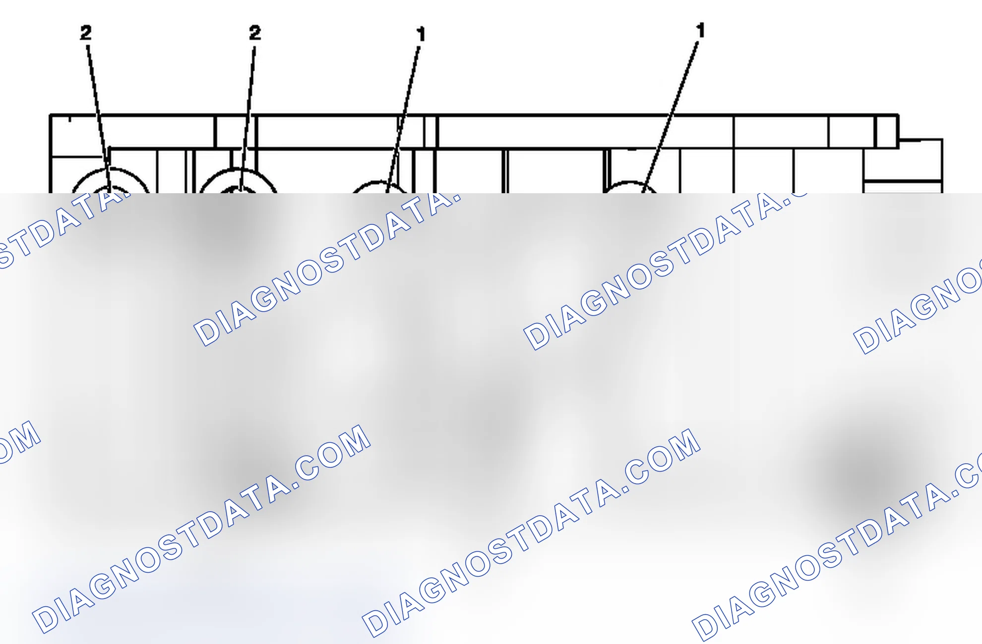 Scheme 107: Cylinder Head - Rear View