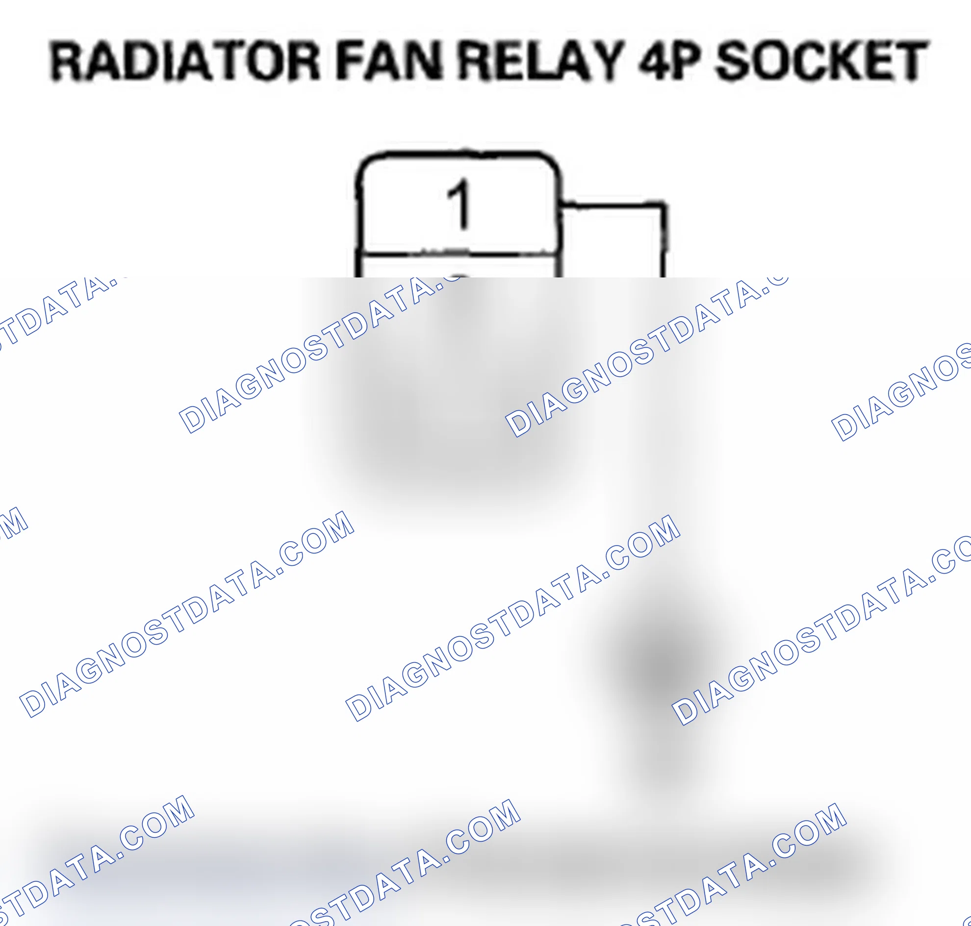 Scheme 293: Radiator and A/C Condenser Fan Low Speed Circuit Troubleshooting
