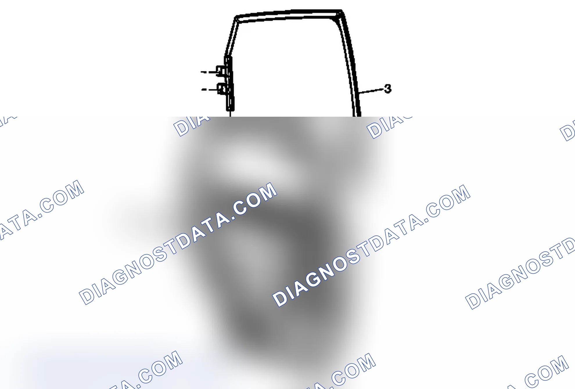 Scheme 20: Rear Side Door Window Weatherstrip Replacement