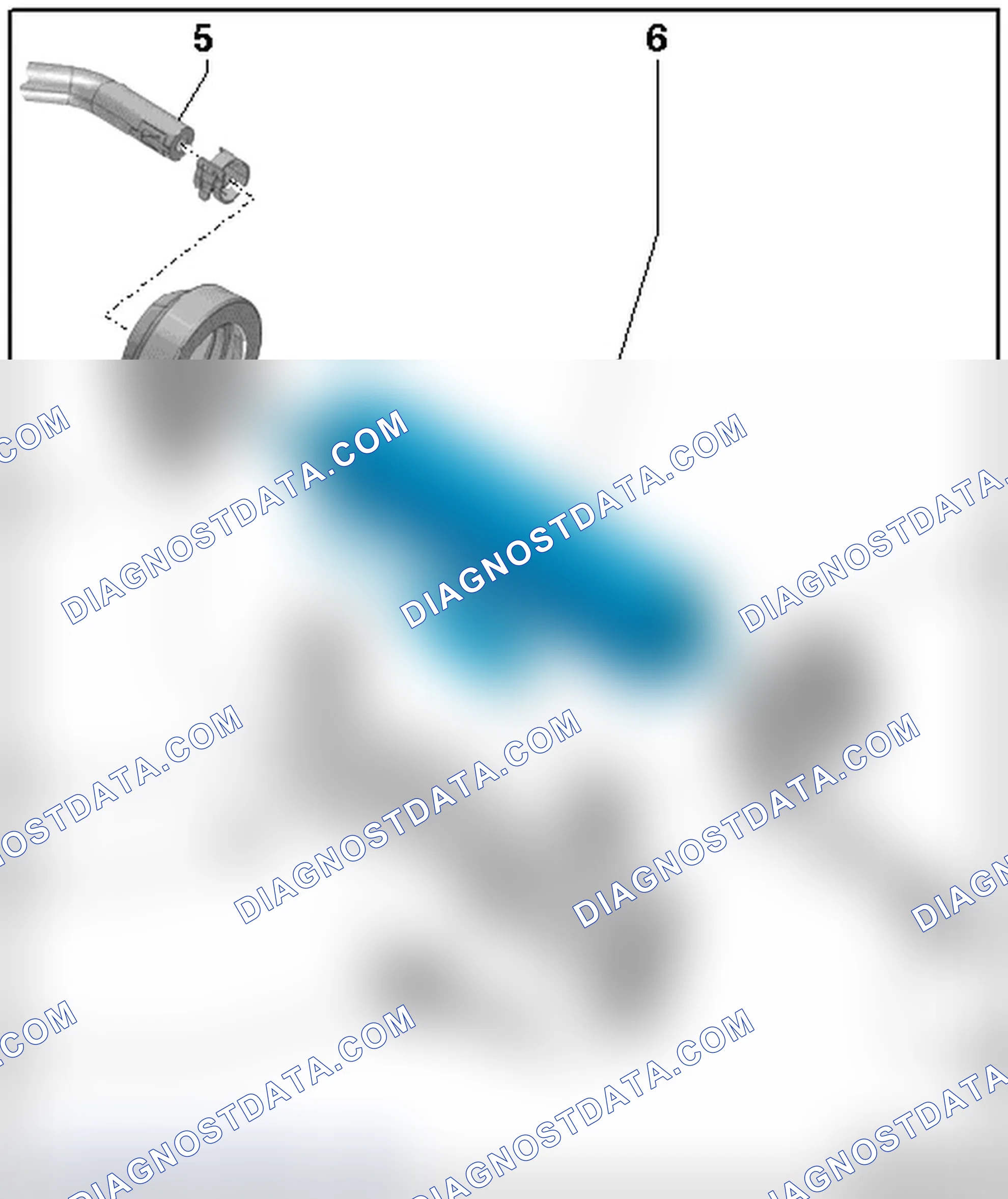 Scheme 96: AUXILIARY FUEL PUMP ASSEMBLY OVERVIEW
