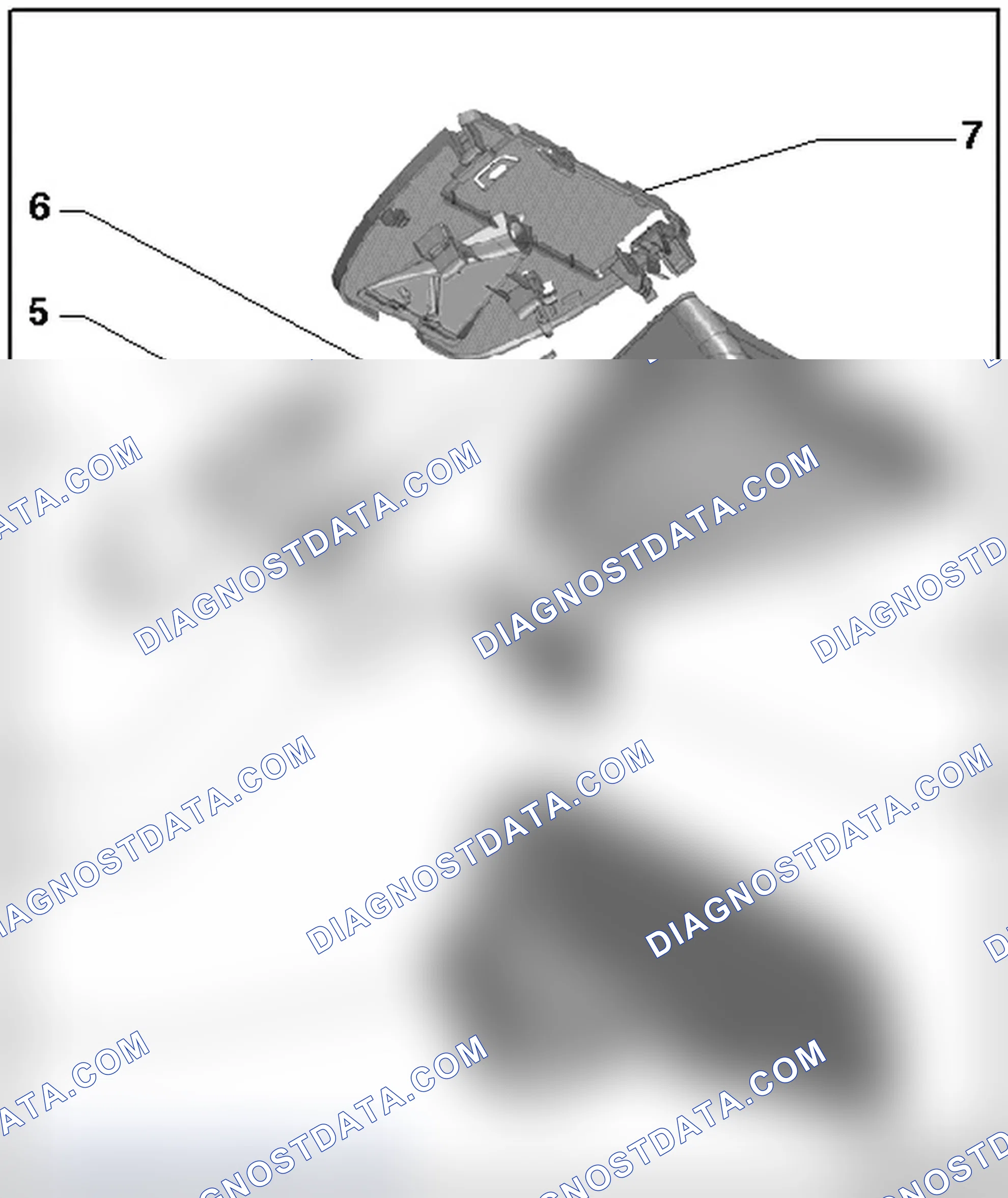 Scheme 8: INTERIOR REARVIEW MIRROR WITH LANE ASSIST, OVERVIEW