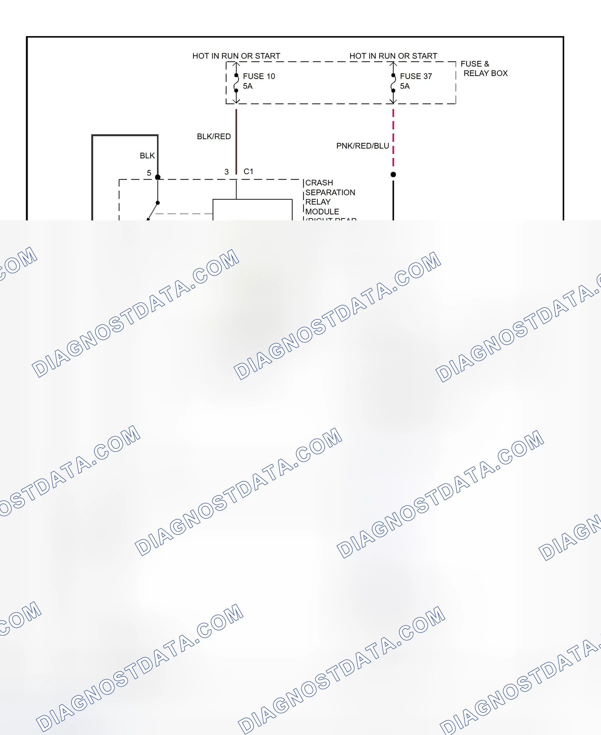 Scheme 5: Charging System Wiring Diagram (1999 SLK230)