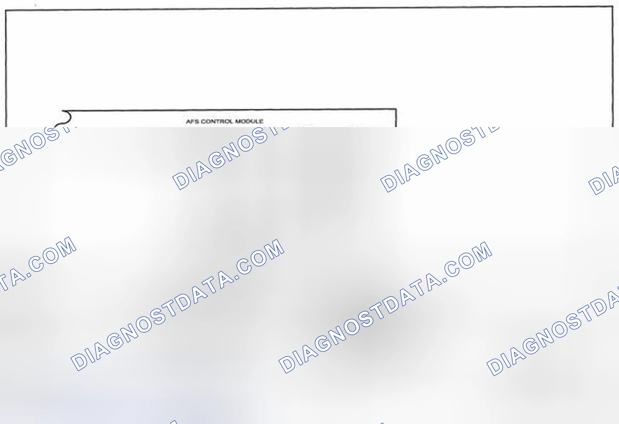 Scheme 322: AFS (Adaptive Front Lighting System) / Headlight Auto Leveling System Wiring Diagram(0918-11b); 1 Of 2