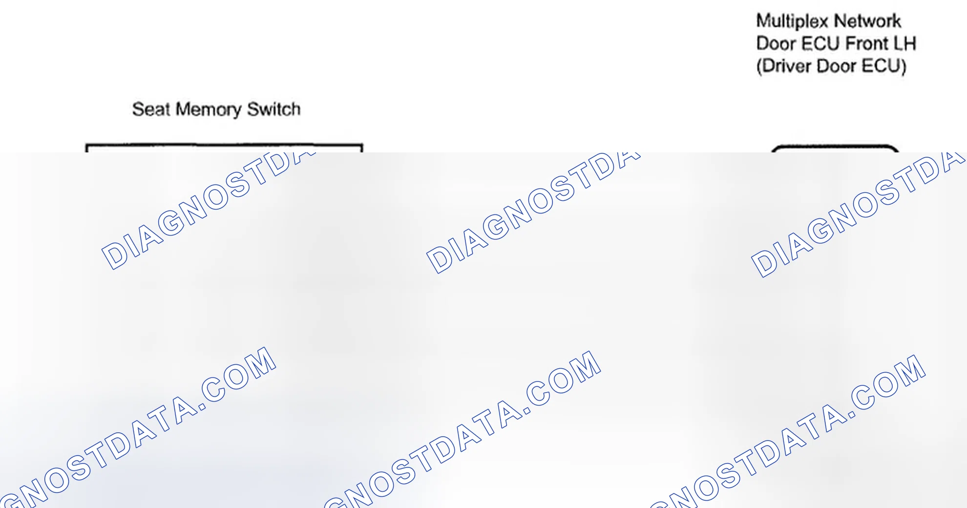 Fig. 32: Power Mirror - Wiring Diagram