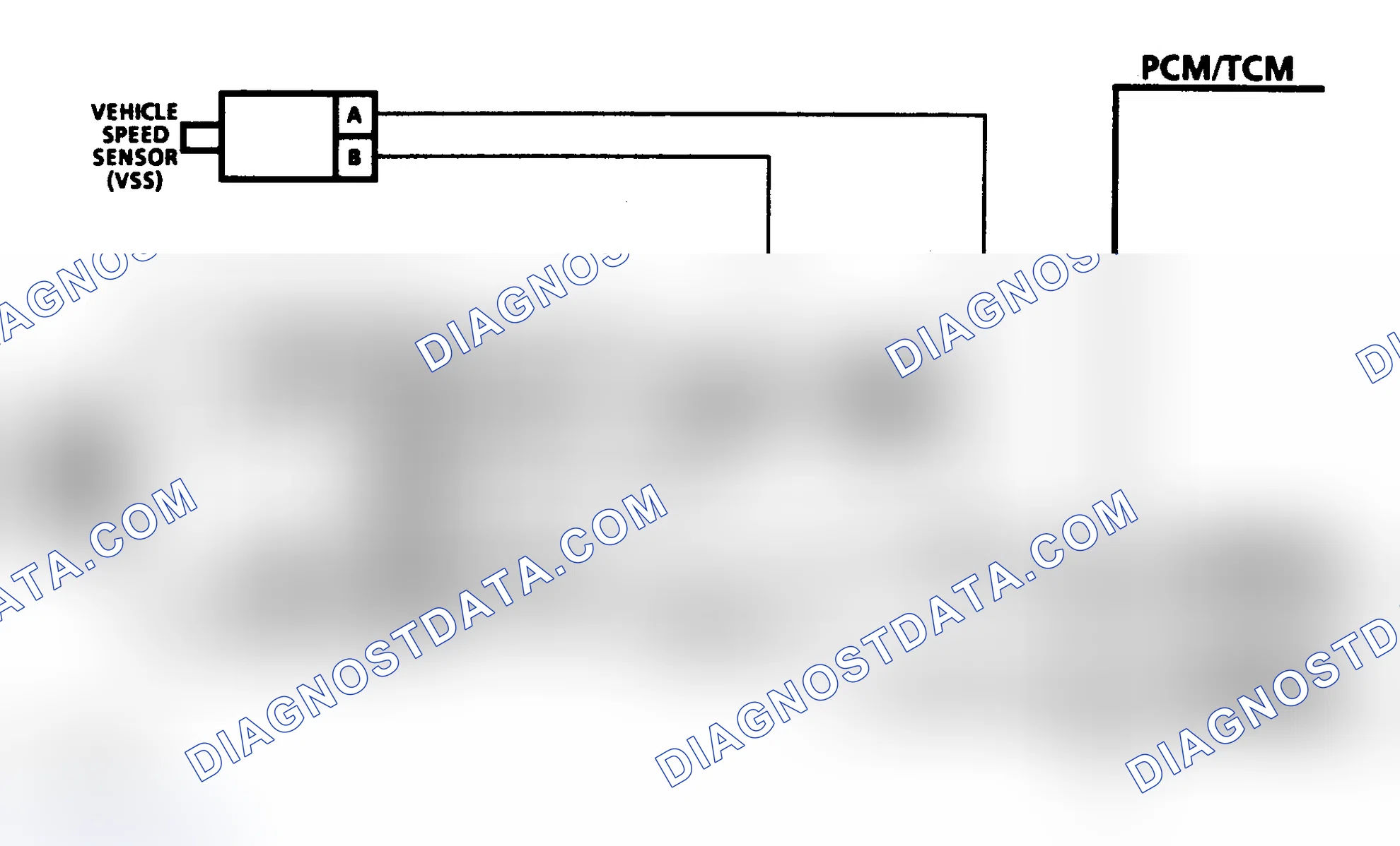 Scheme 382: CODE 24 - OUTPUT SPEED SENSOR LOW (1992 2WD)