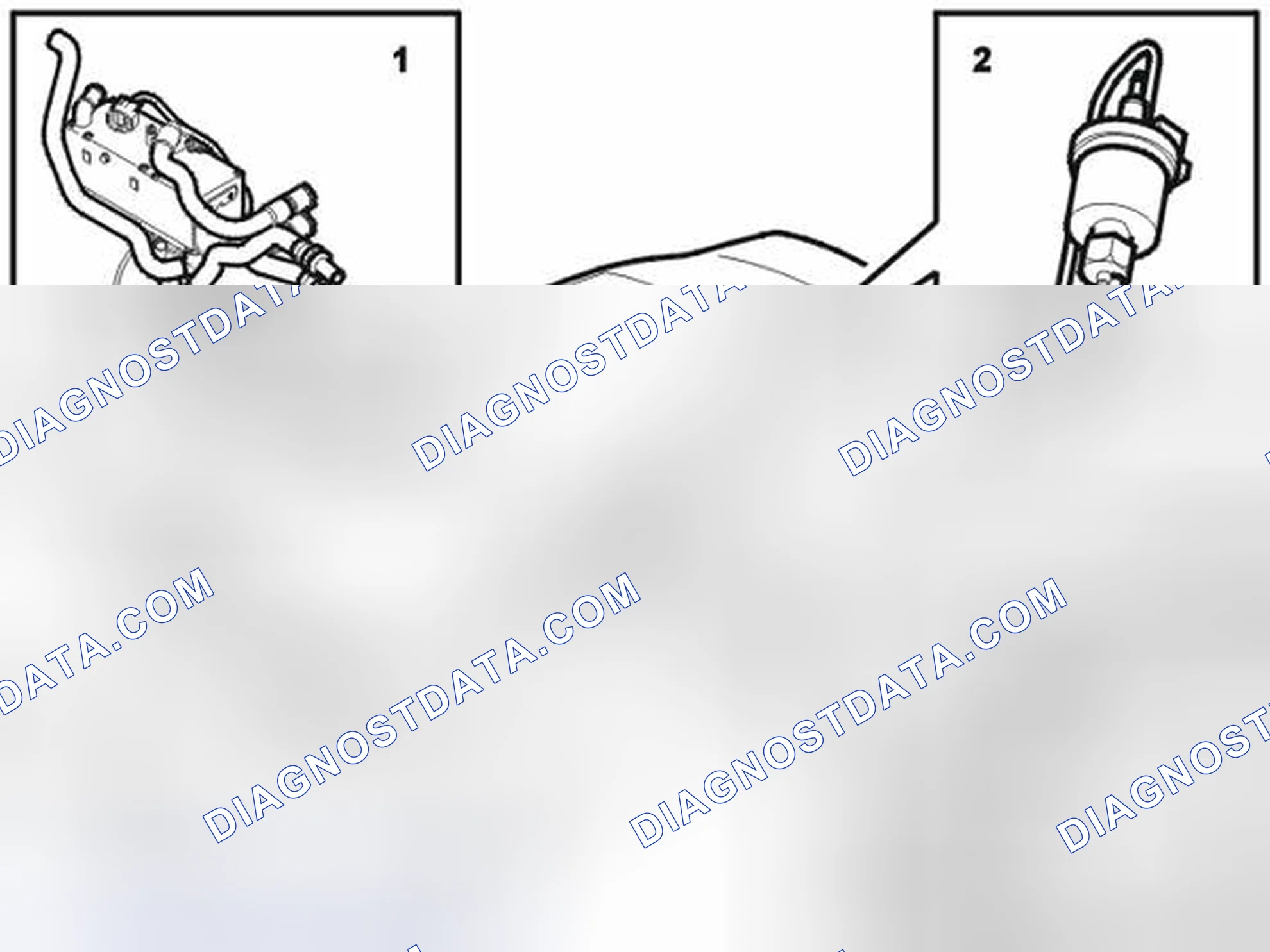 Scheme 136: LOCATION OF ENGINE COOLANT HEATER COMPONENTS