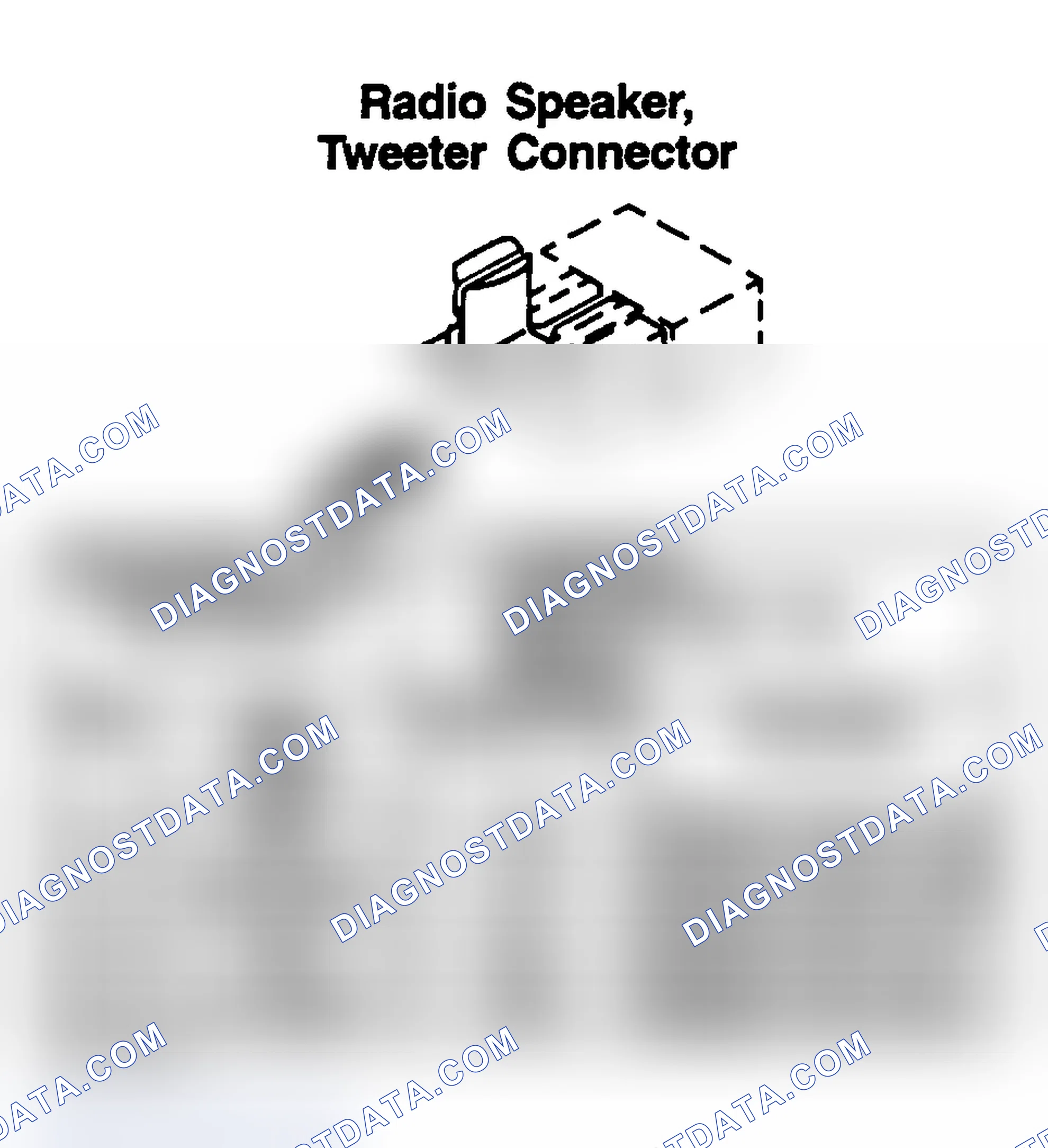 Scheme 233: RADIO SPEAKER (TWEETER)