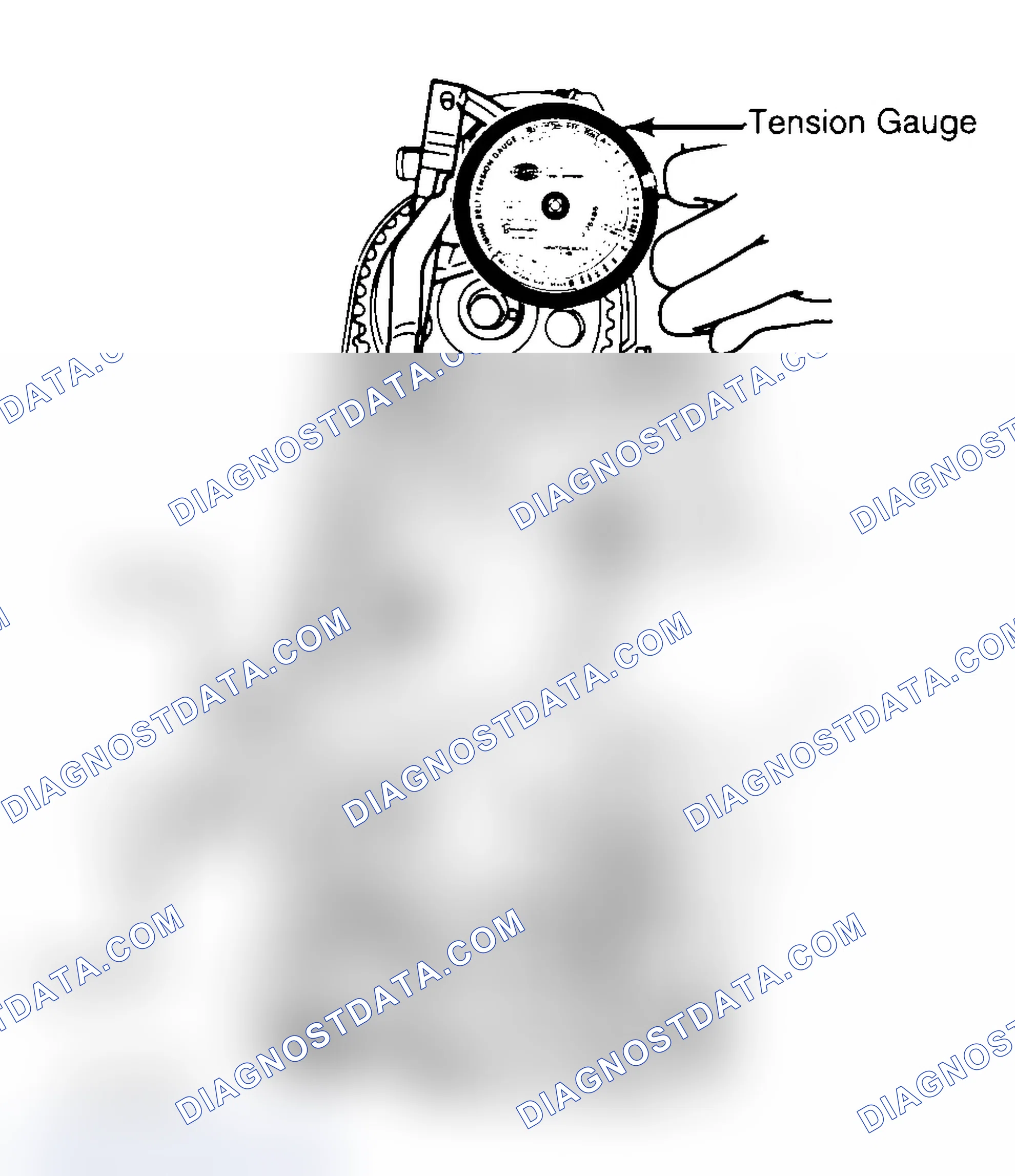 Scheme 3: Adjusting Typical Timing Belt Tension