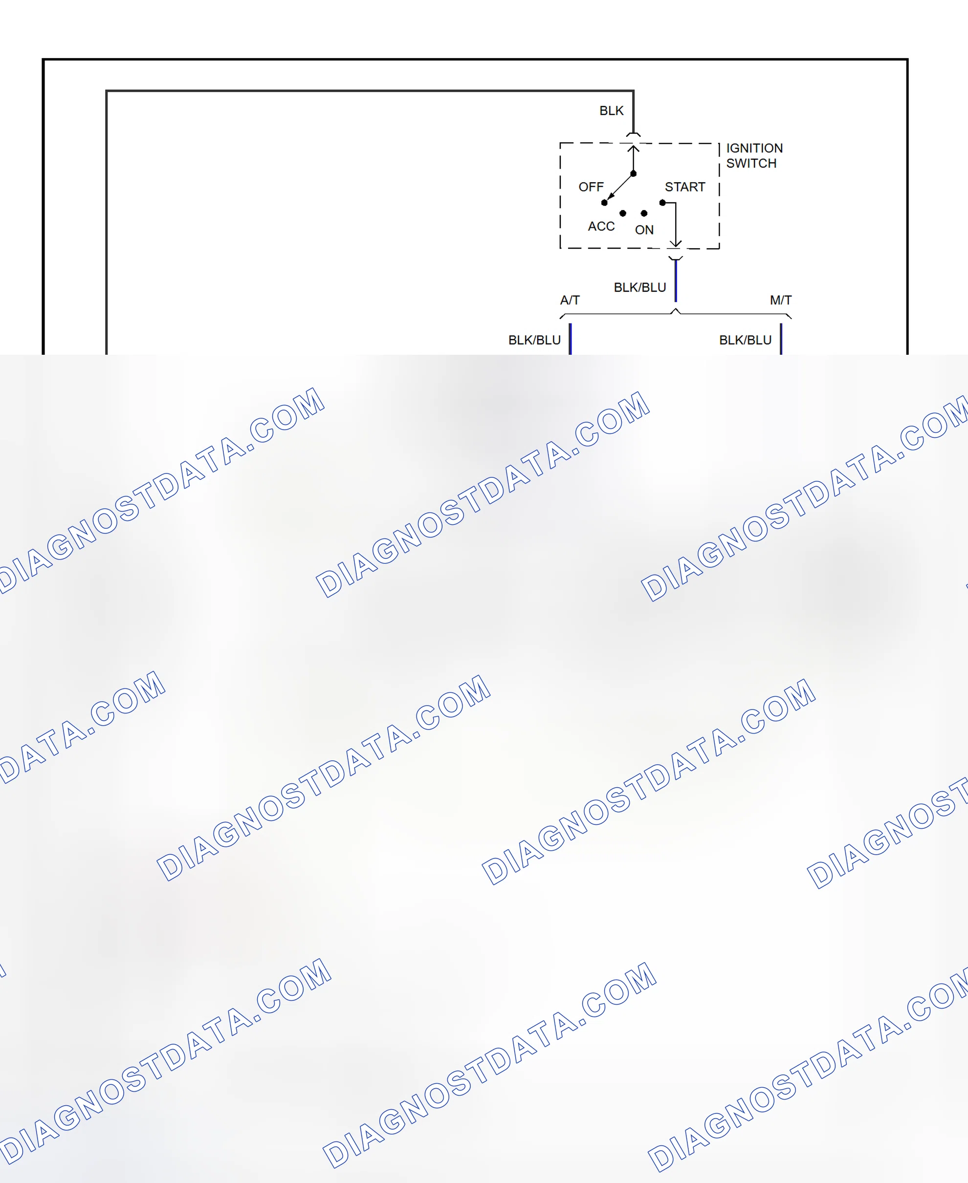 Scheme 4: Starting System Wiring Diagram (Protege)