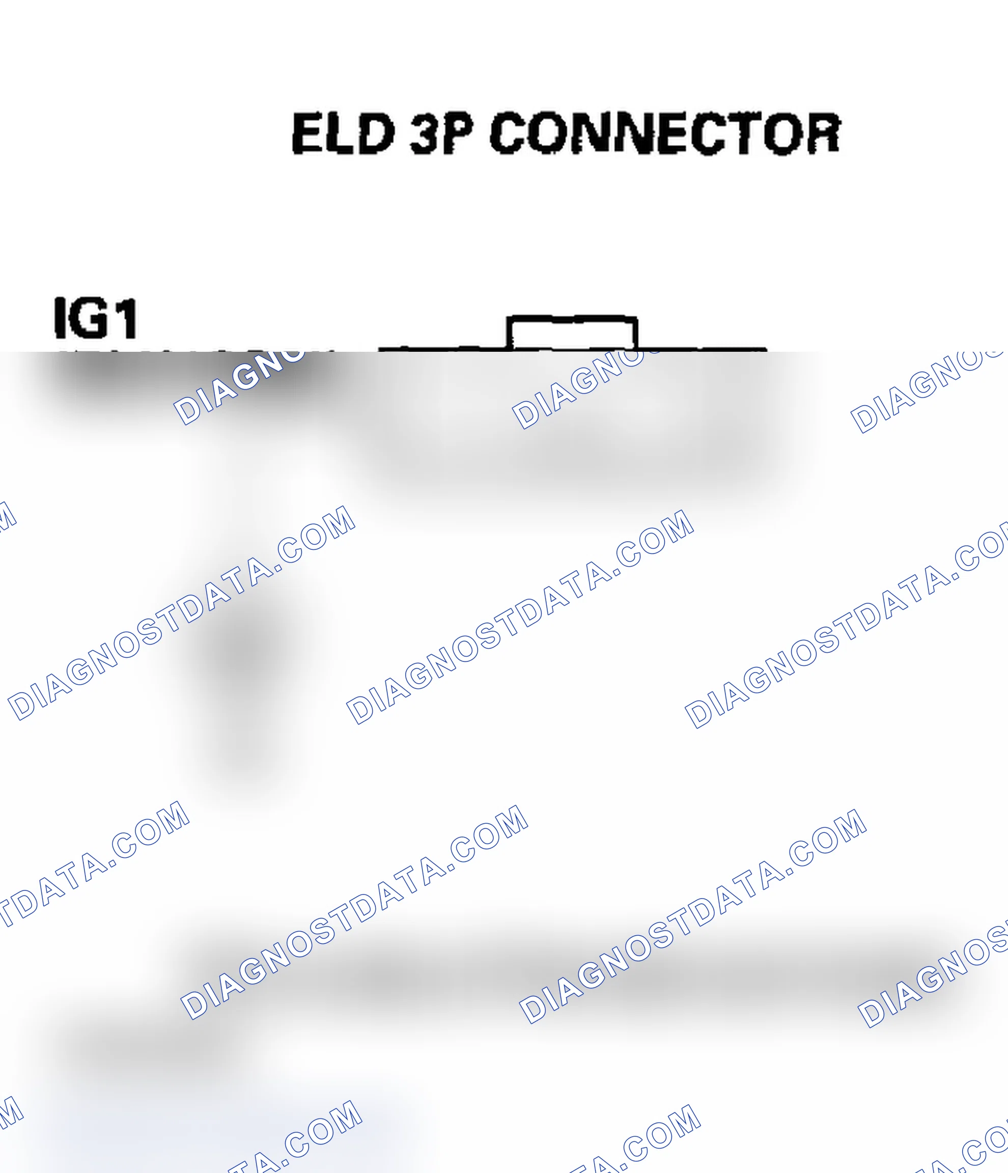 Scheme 196: DTC P1298: ELD Circuit High Voltage (2005-2006 models)