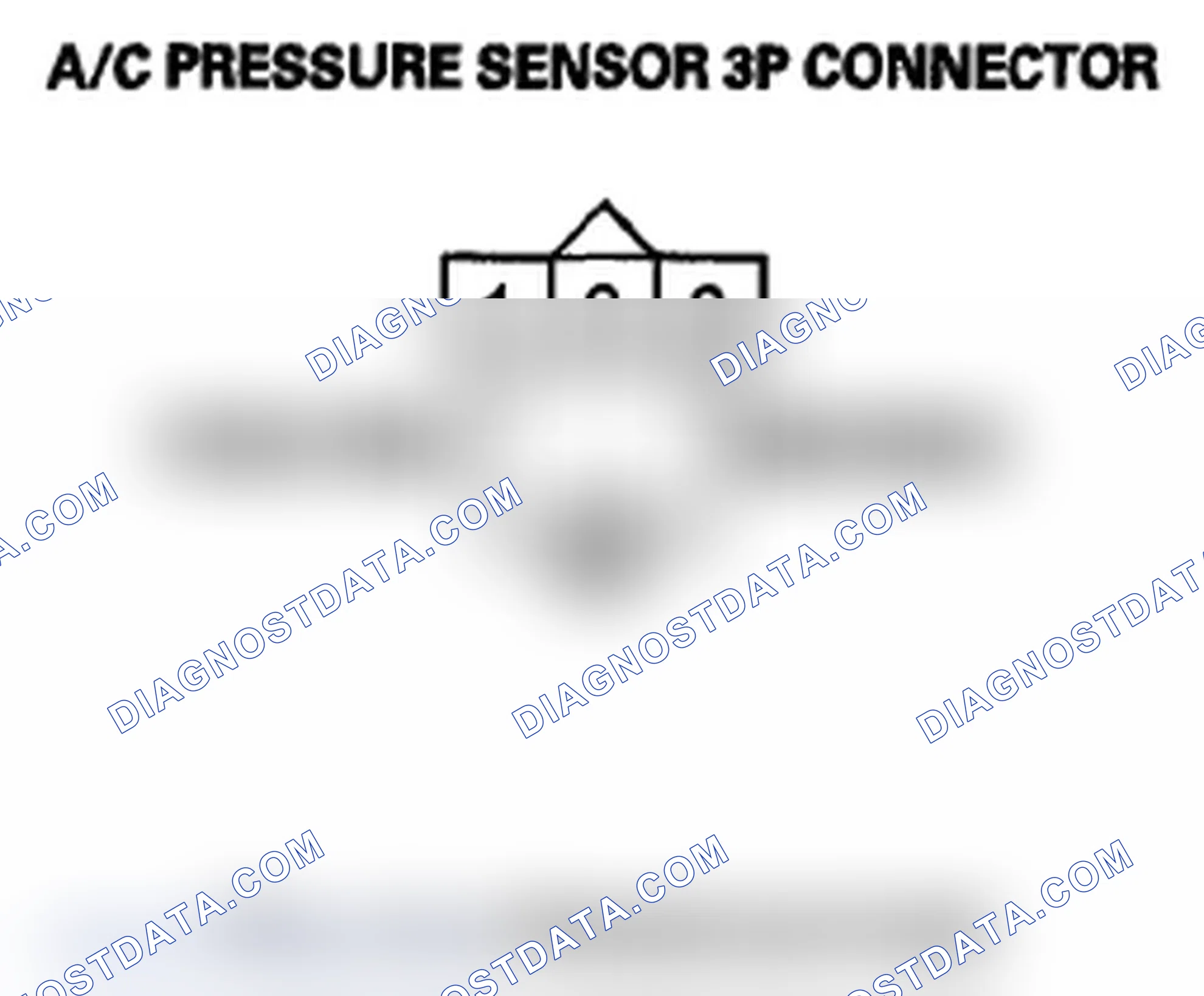 Scheme 527: DTC P0532: A/C Pressure Sensor Circuit Low Voltage