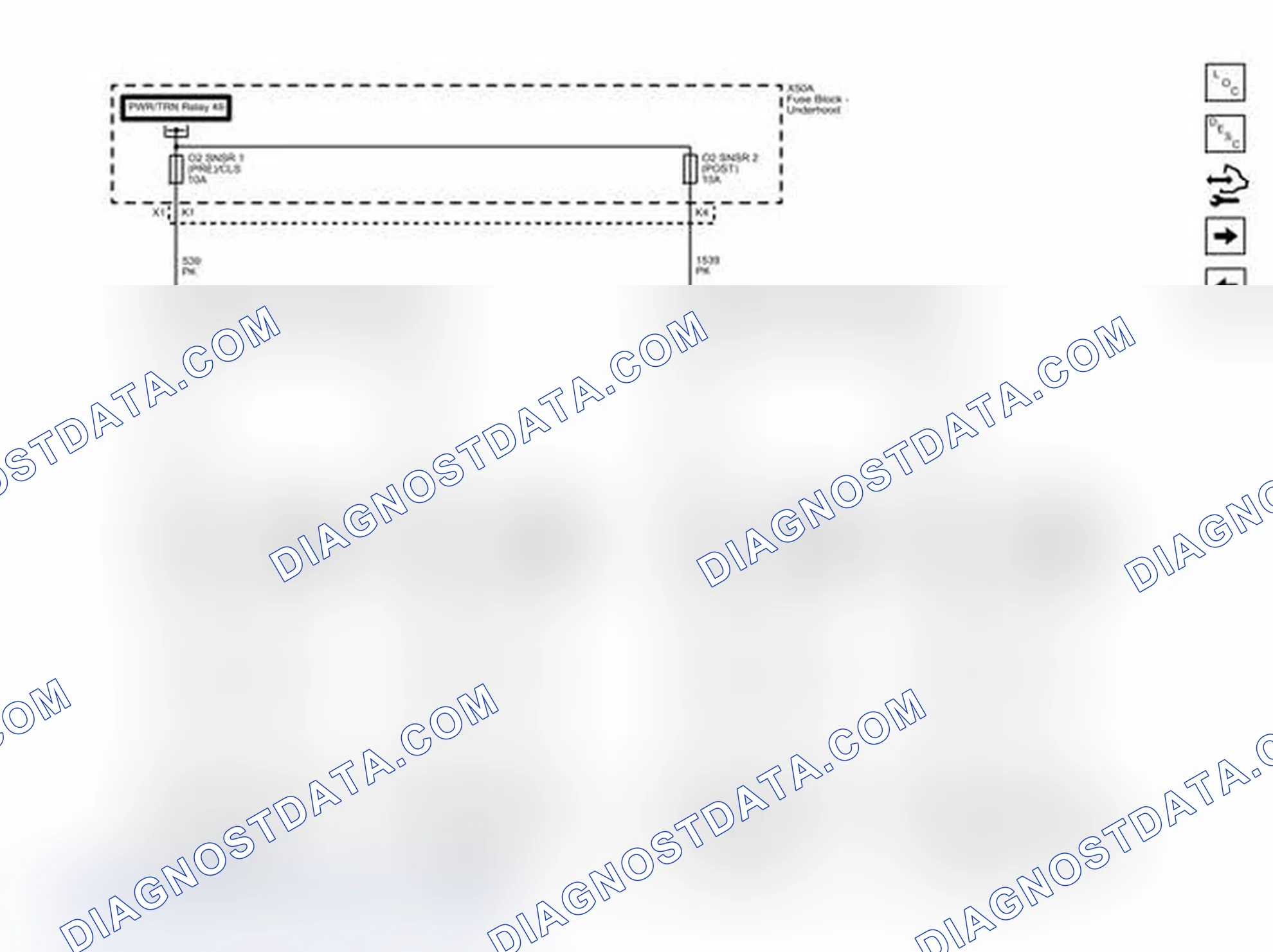 Scheme 4: Engine Data Sensors - Heated Oxygen Sensors