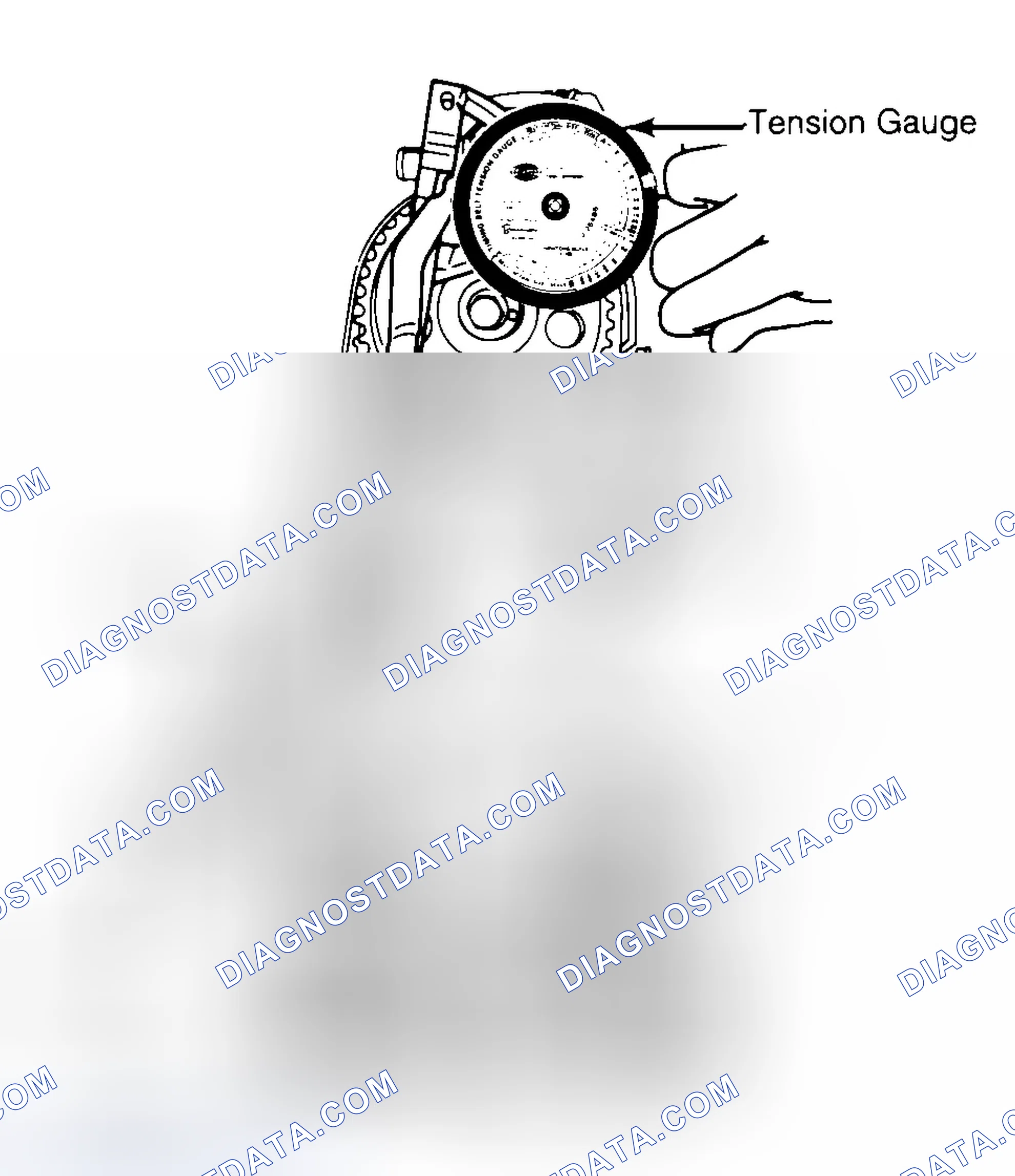 Scheme 3: Adjusting Typical Timing Belt Tension