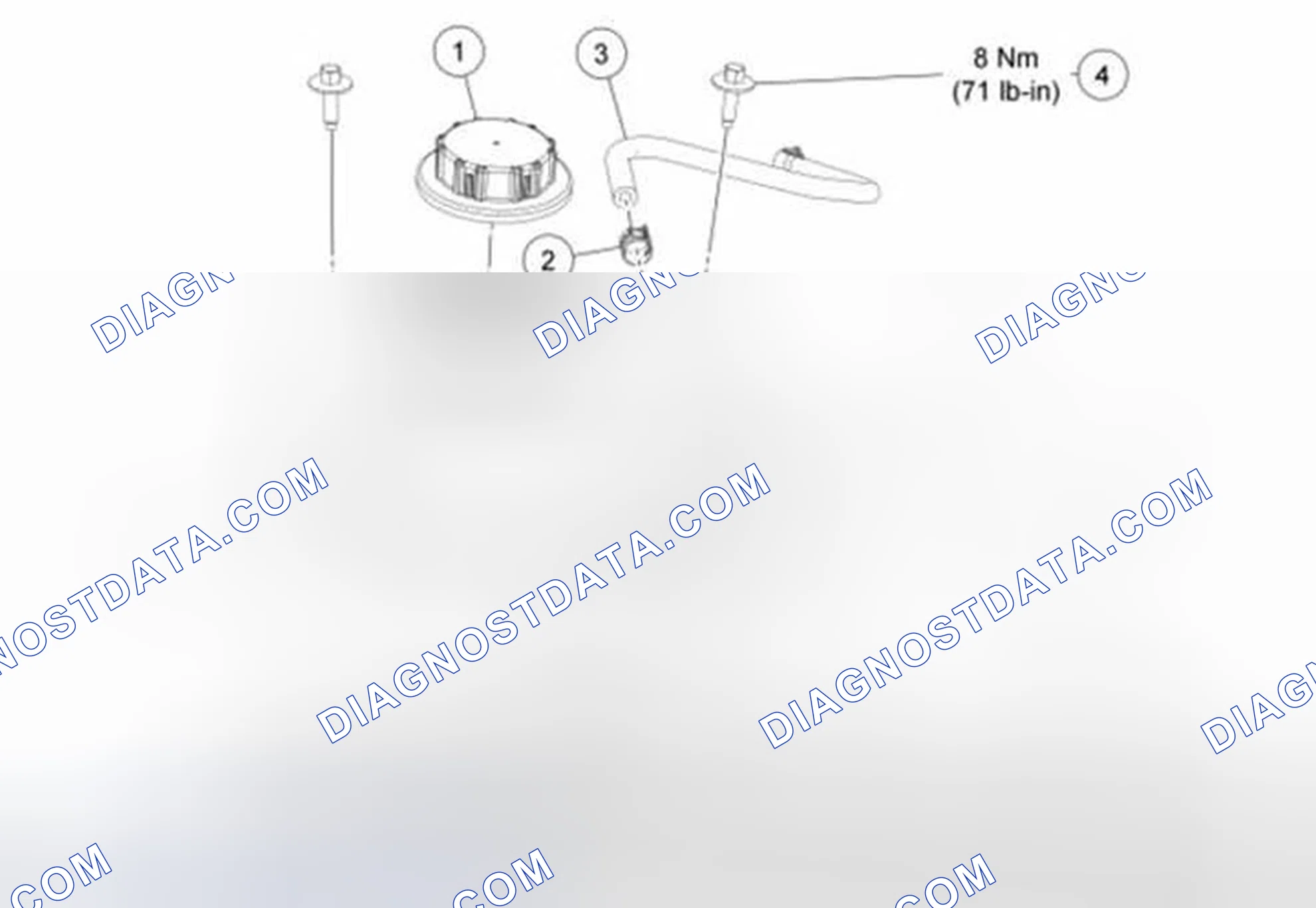 Scheme 17: Degas Bottle - 3.7L and 5.0L Engines