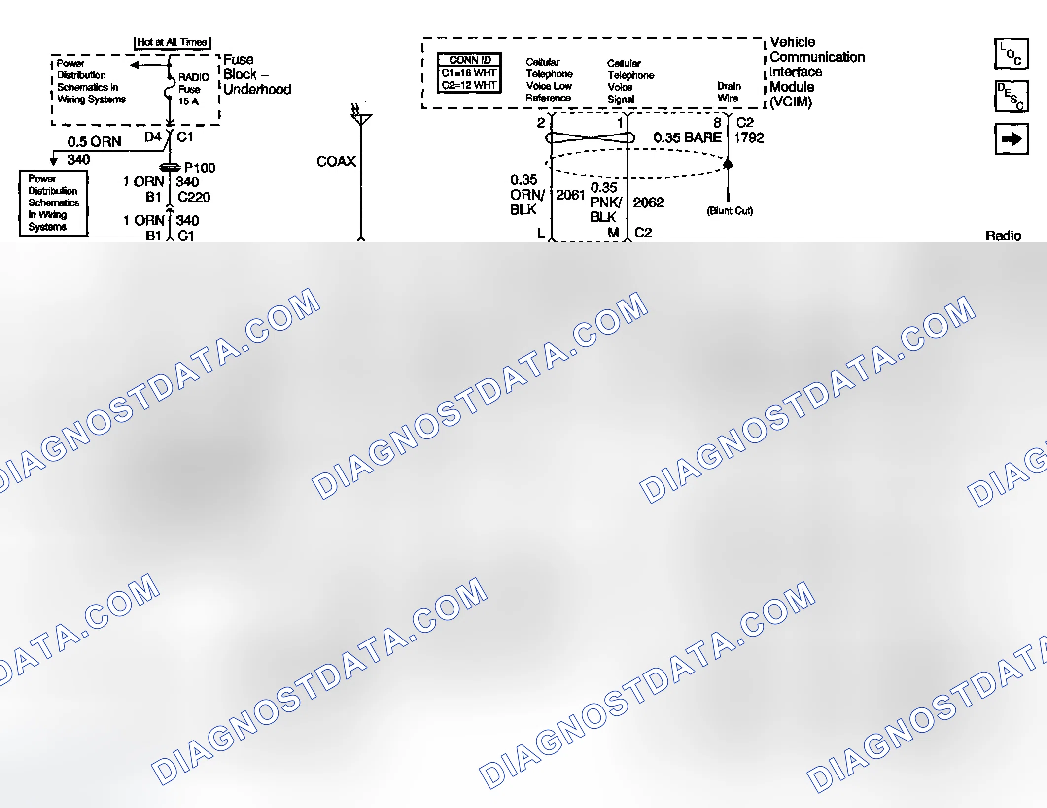 Scheme 4: Radio/Audio System Schematics (UQ7 W/O Y91)