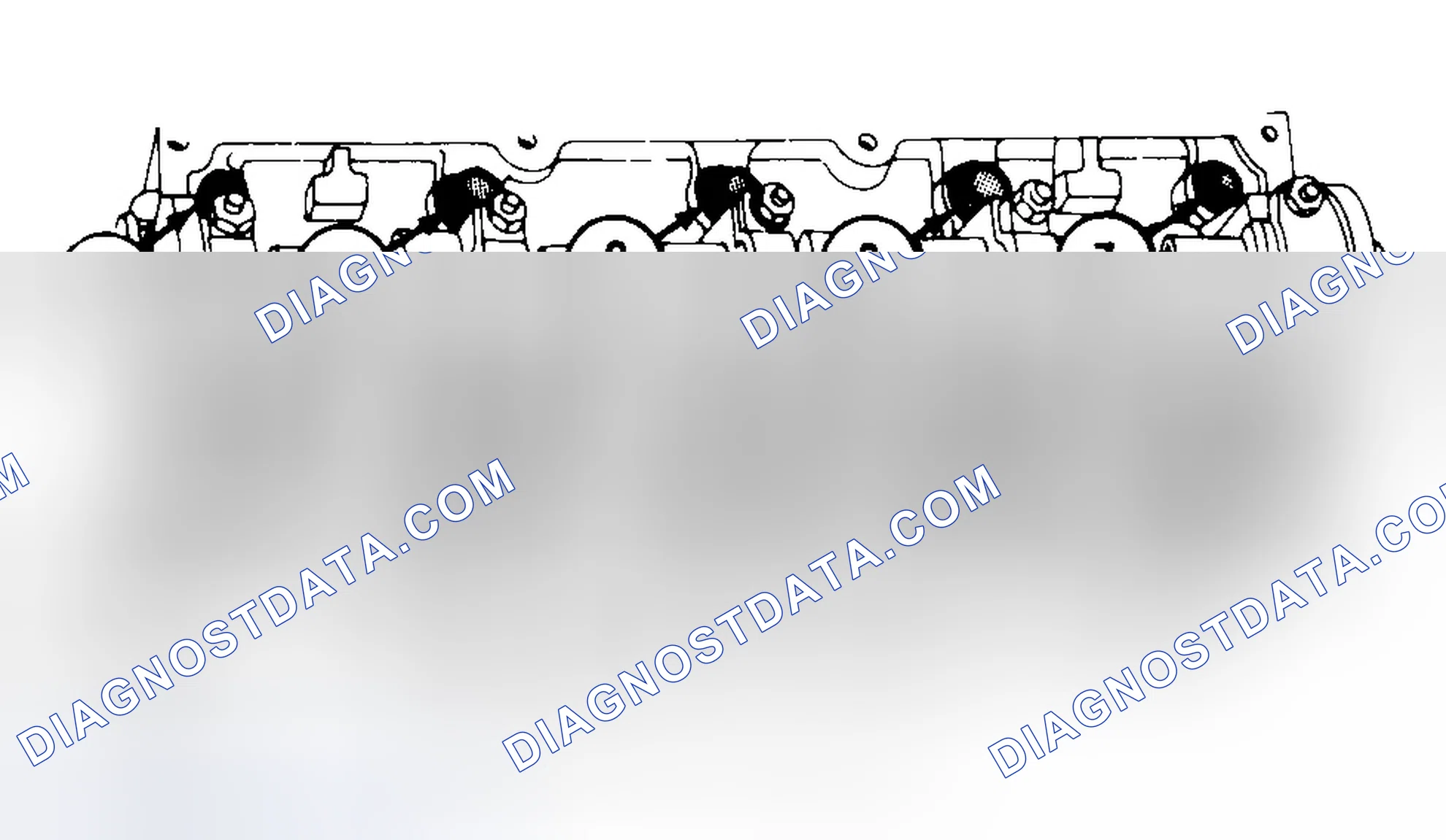 Scheme 7: Typical Cylinder Head Tightening or Loosening Sequence