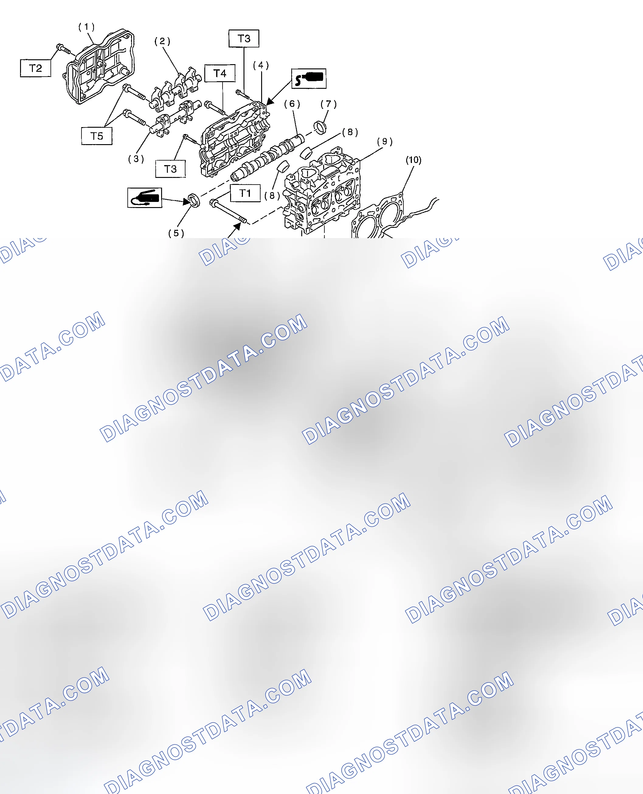 Scheme 17: CYLINDER HEAD AND CAMSHAFT