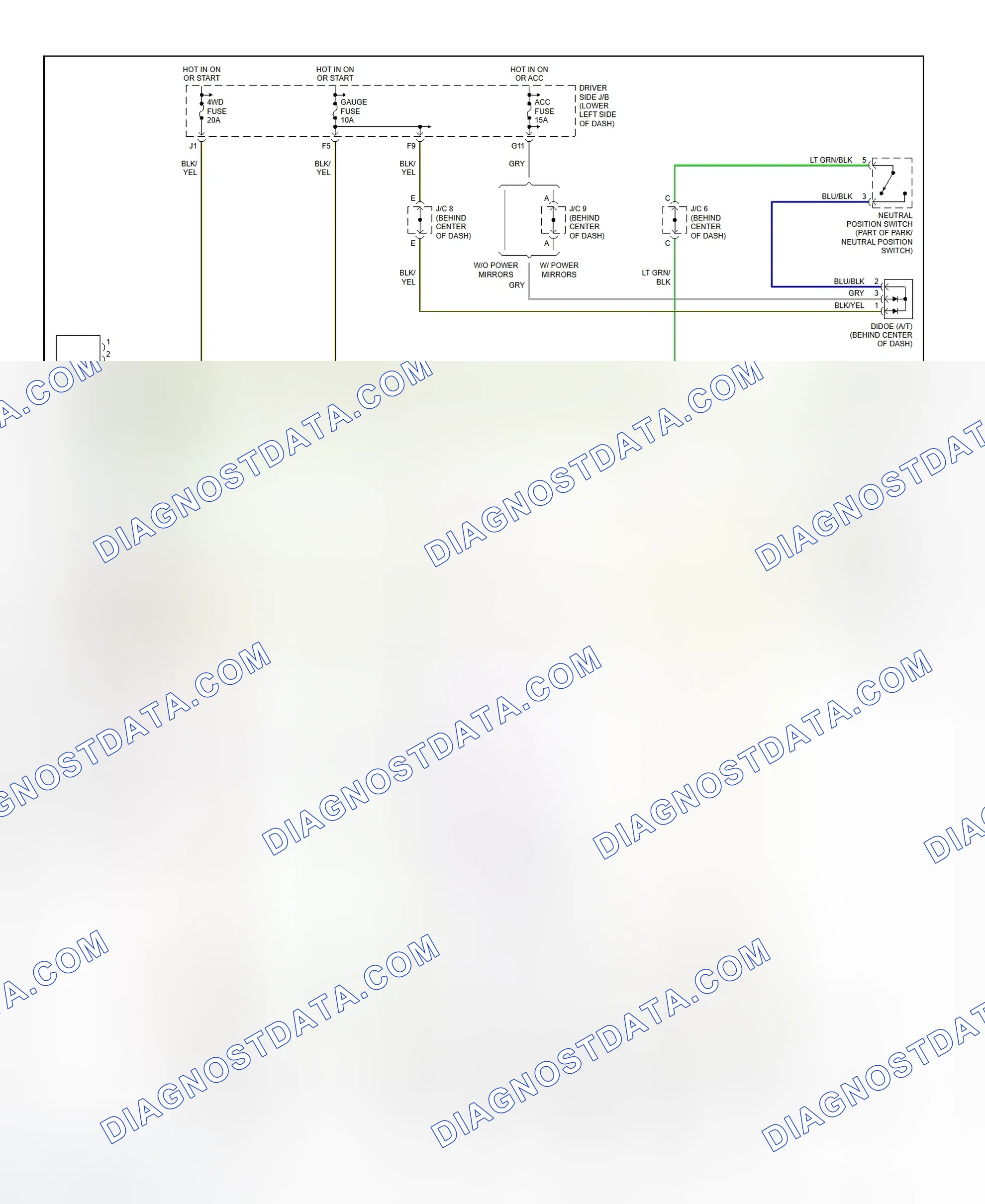 Scheme 21: Differential Lock System Wiring Diagram (Tundra)